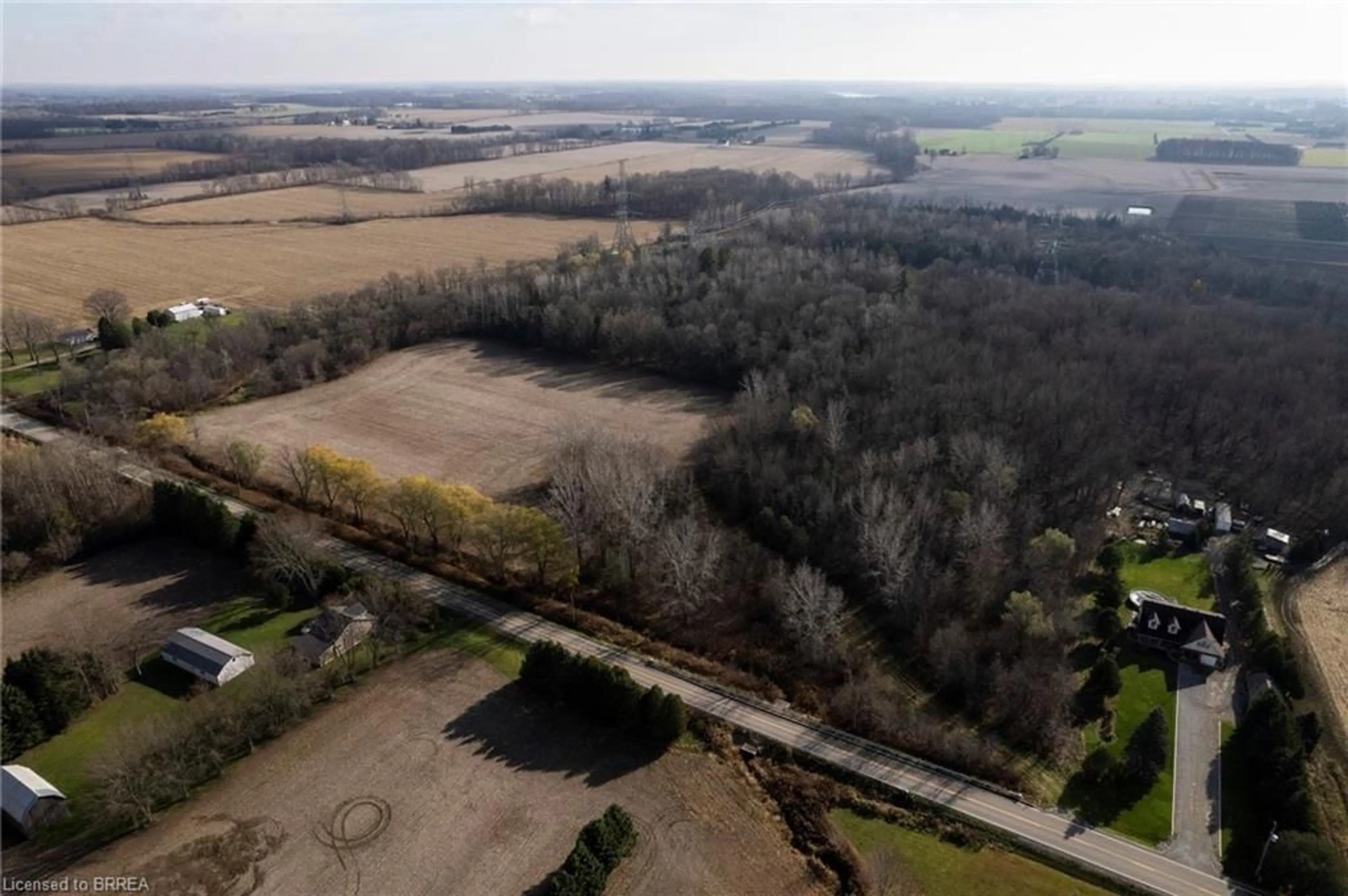 A pic from outside/outdoor area/front of a property/back of a property/a pic from drone, forest/trees view for N/A Norfolk County Rd19e, Wilsonville Ontario N0E 1Z0