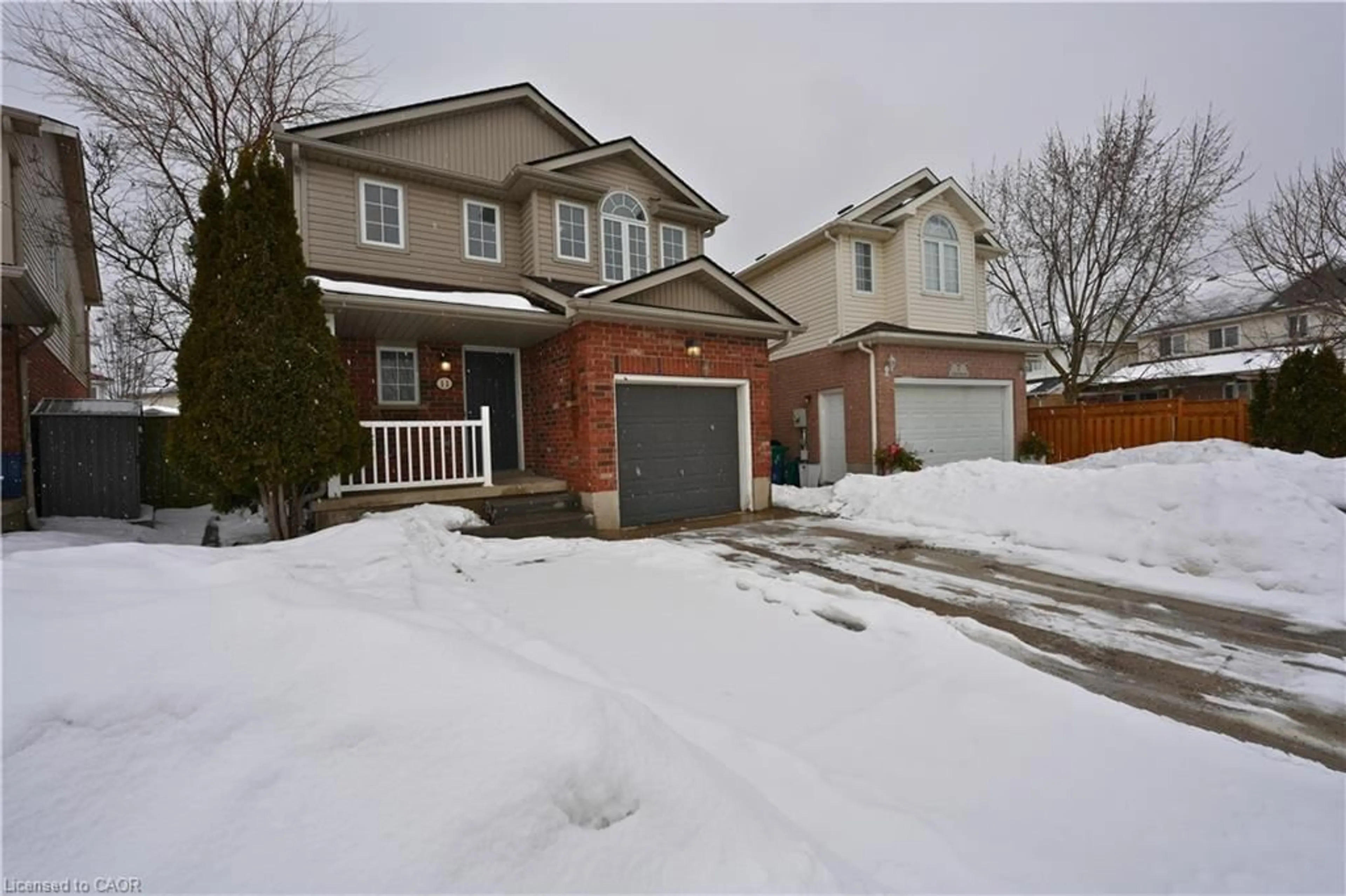 Home with brick exterior material, street for 11 Lemonbalm St, Kitchener Ontario N2E 3V9