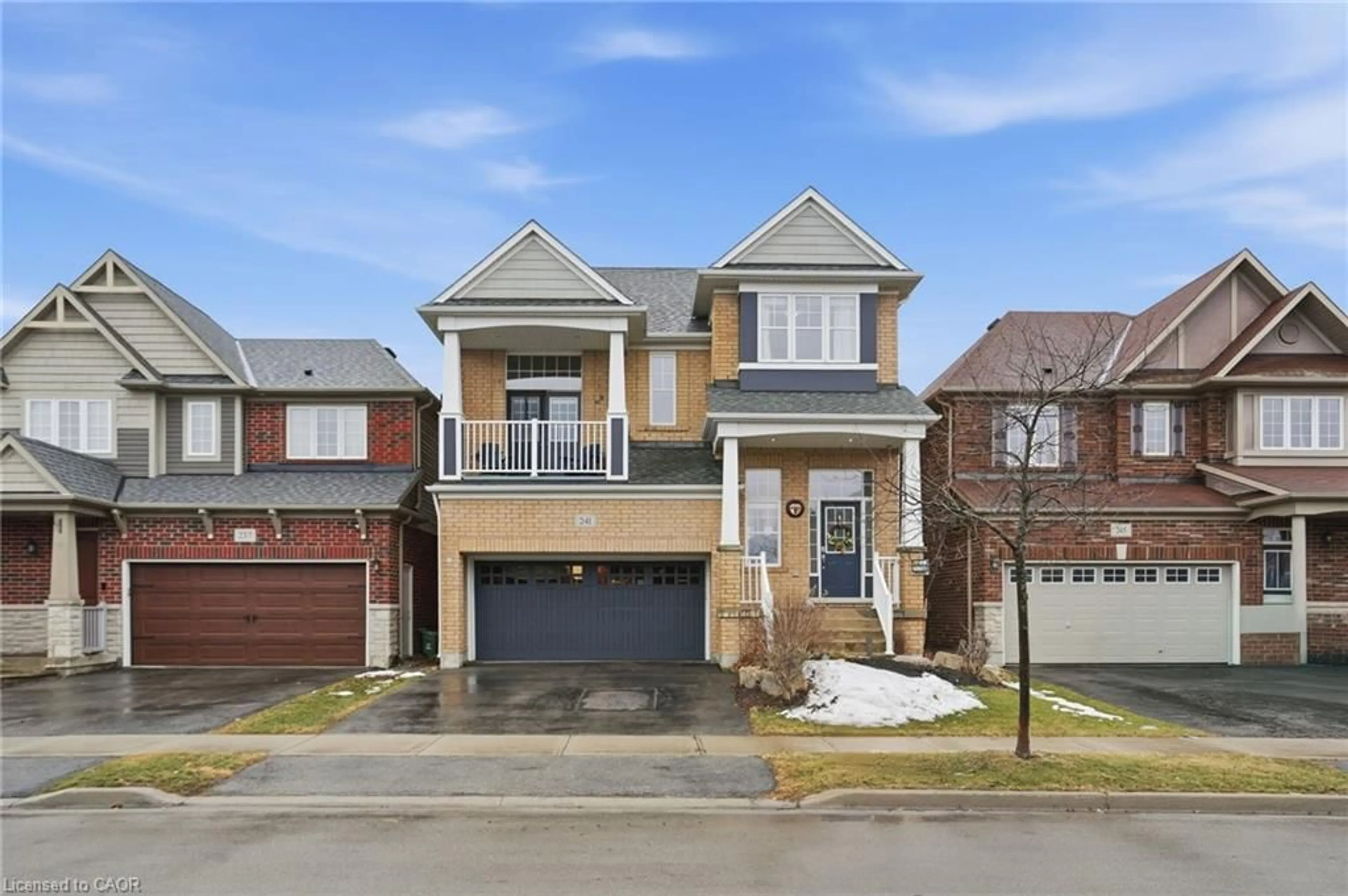 Home with brick exterior material, street for 241 Montreal Cir, Stoney Creek Ontario L8E 0C6