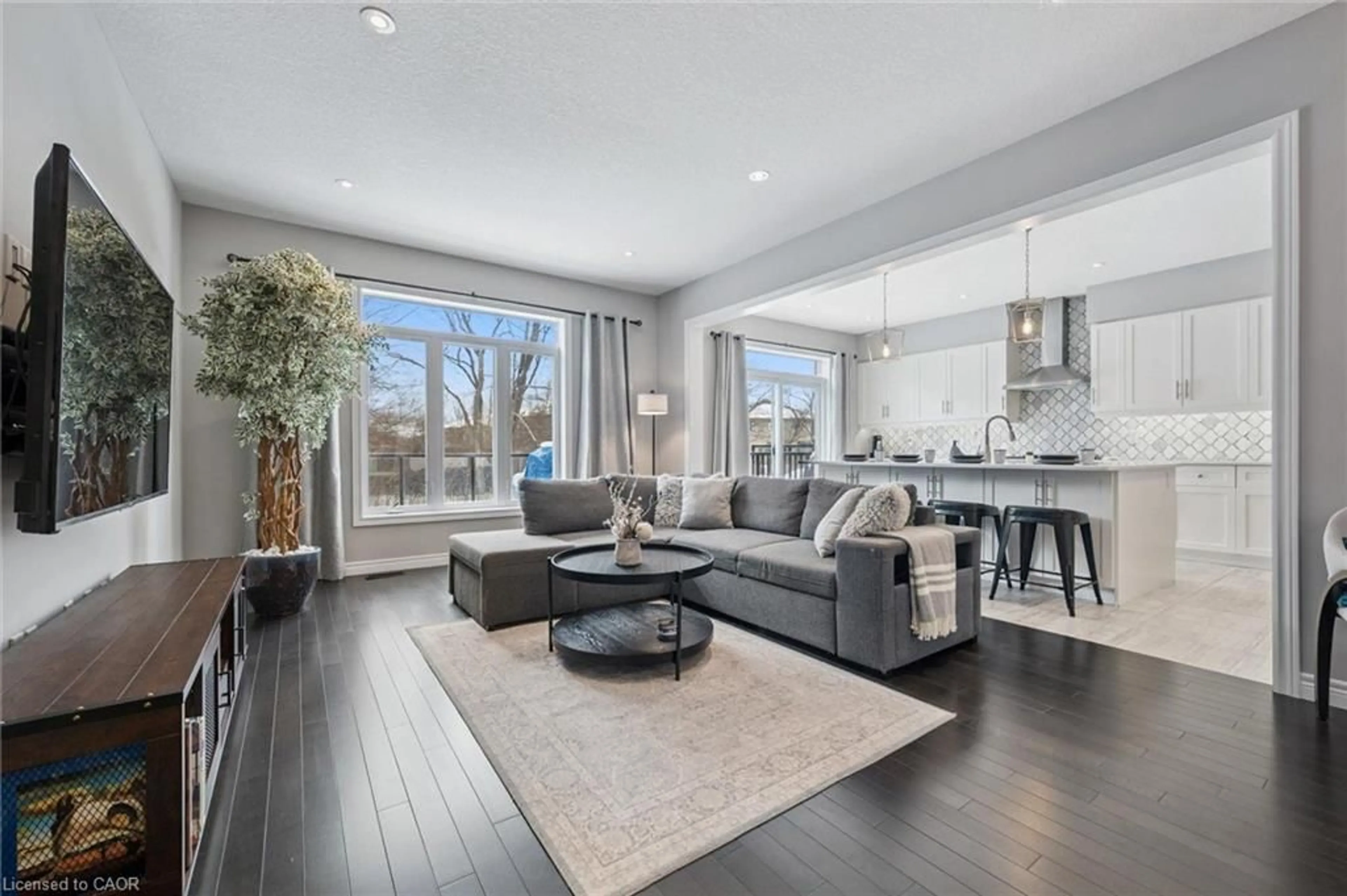 Living room with furniture, unknown for 111 Ambrous Cres, Guelph Ontario N1G 0E4