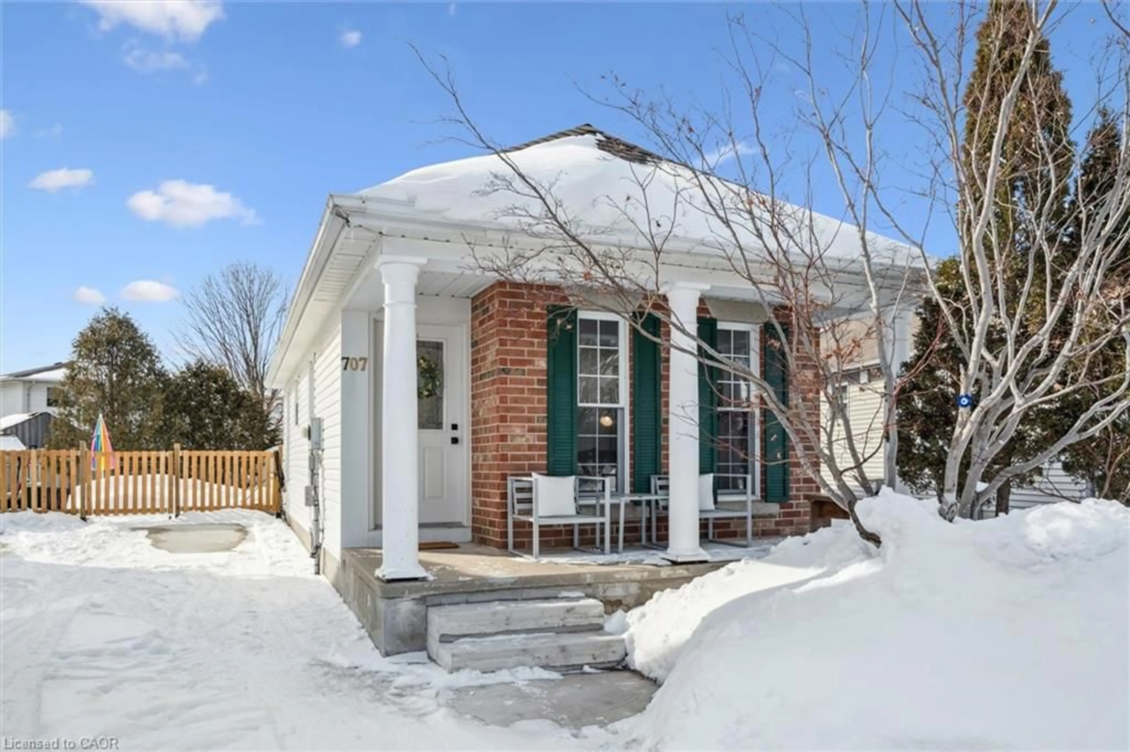 Home with brick exterior material, street for 707 Jacob Lane, Waterloo Ontario N2V 2A7