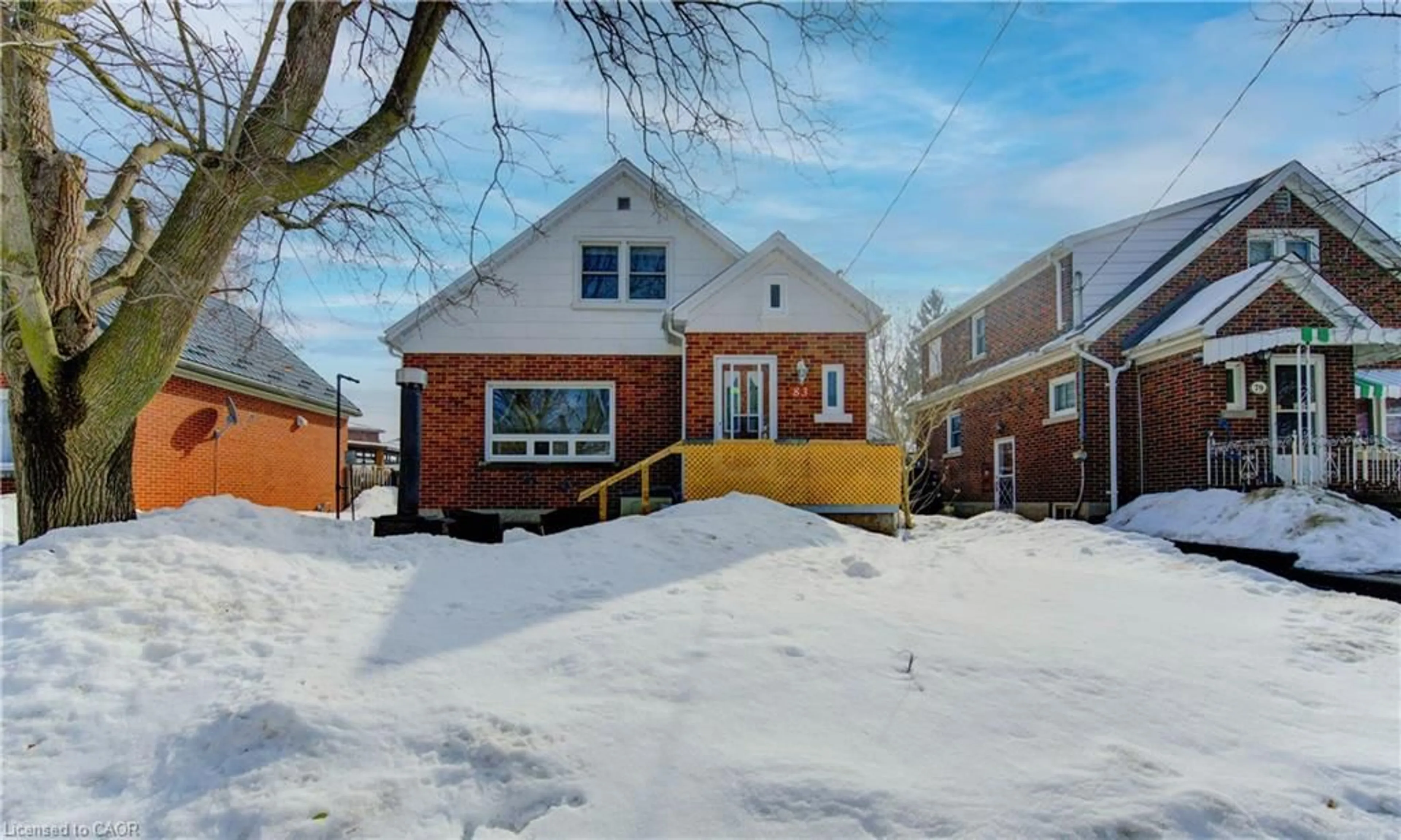 Home with brick exterior material, street for 83 Arnold St, Kitchener Ontario N2H 6C9