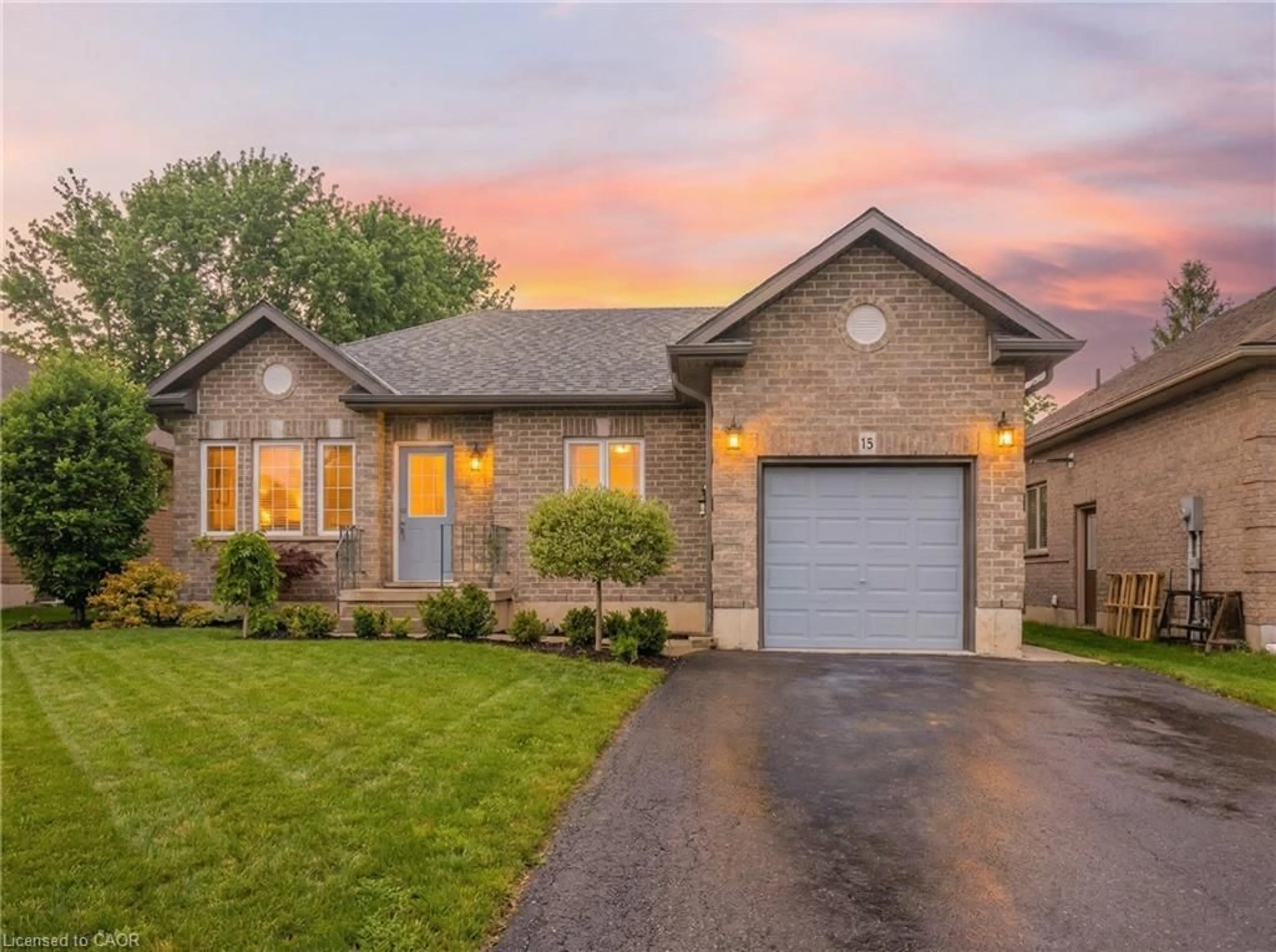 Home with brick exterior material, street for 15 Irving Dr, Norwich Ontario N0J 1P0