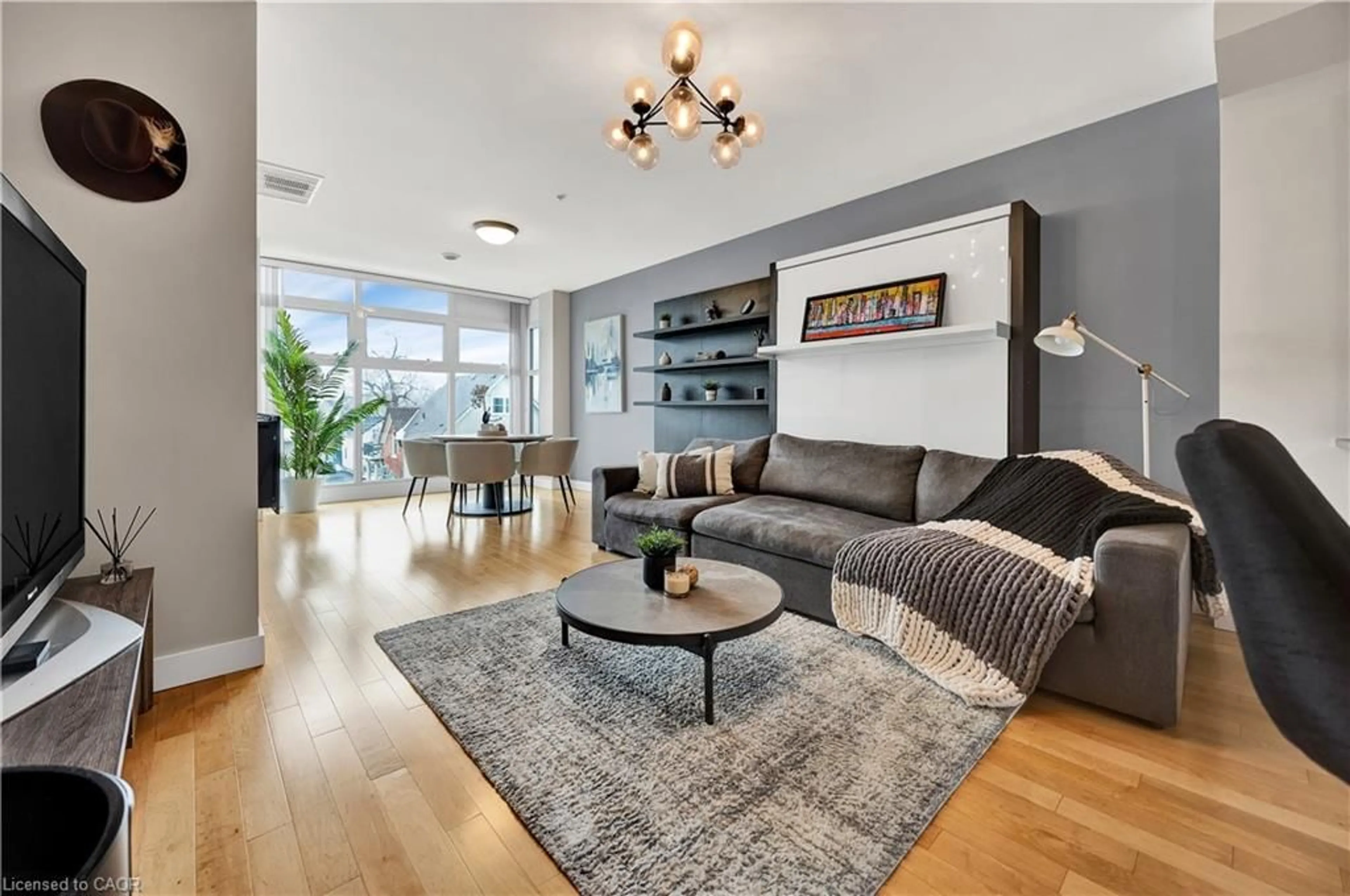 Living room with furniture, unknown for 188 King St #310, Waterloo Ontario N2J 0C6