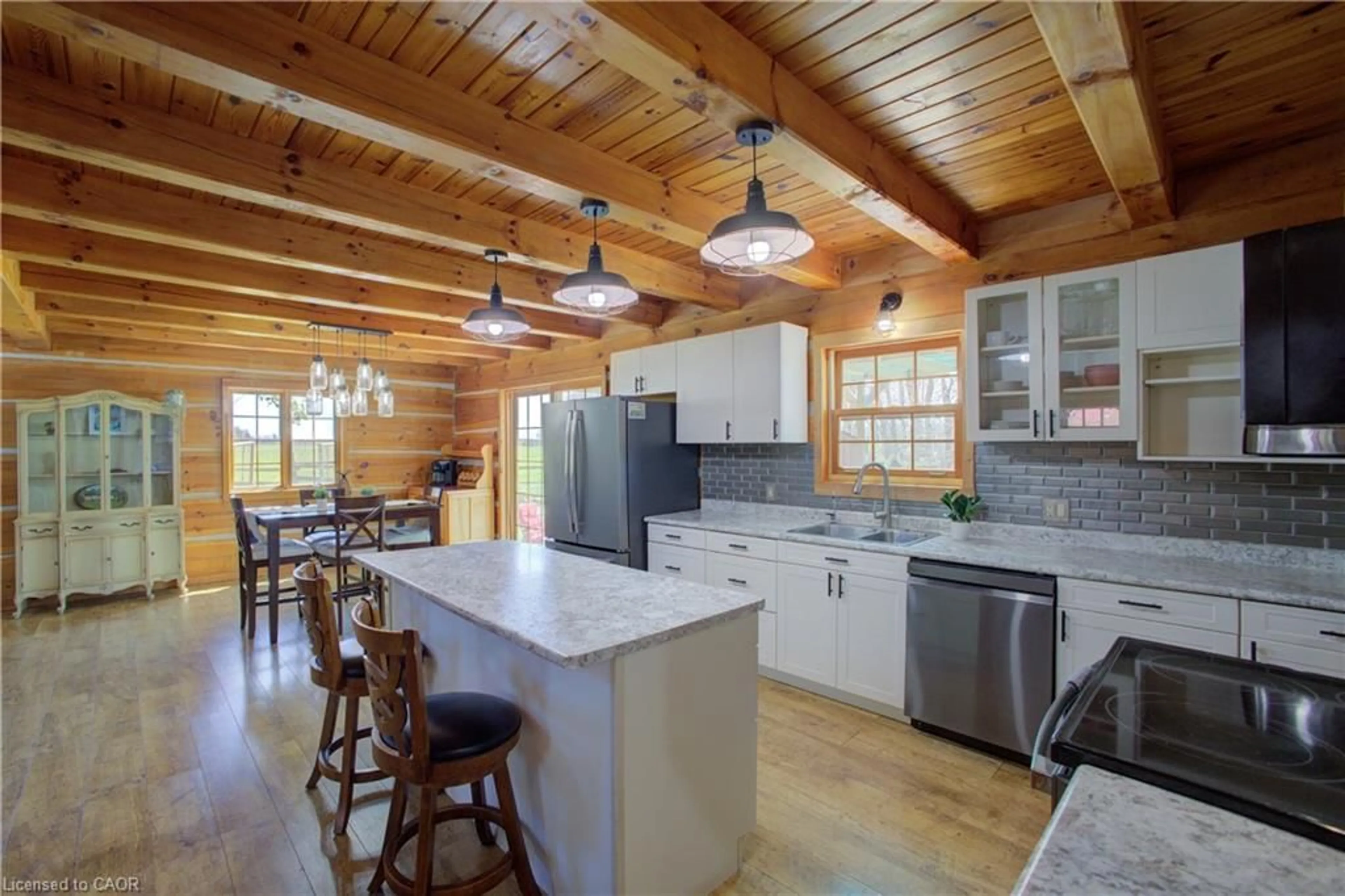 Open concept kitchen, unknown for 802080 Grey Road 40, Chatsworth (Twp) Ontario N0H 1G0