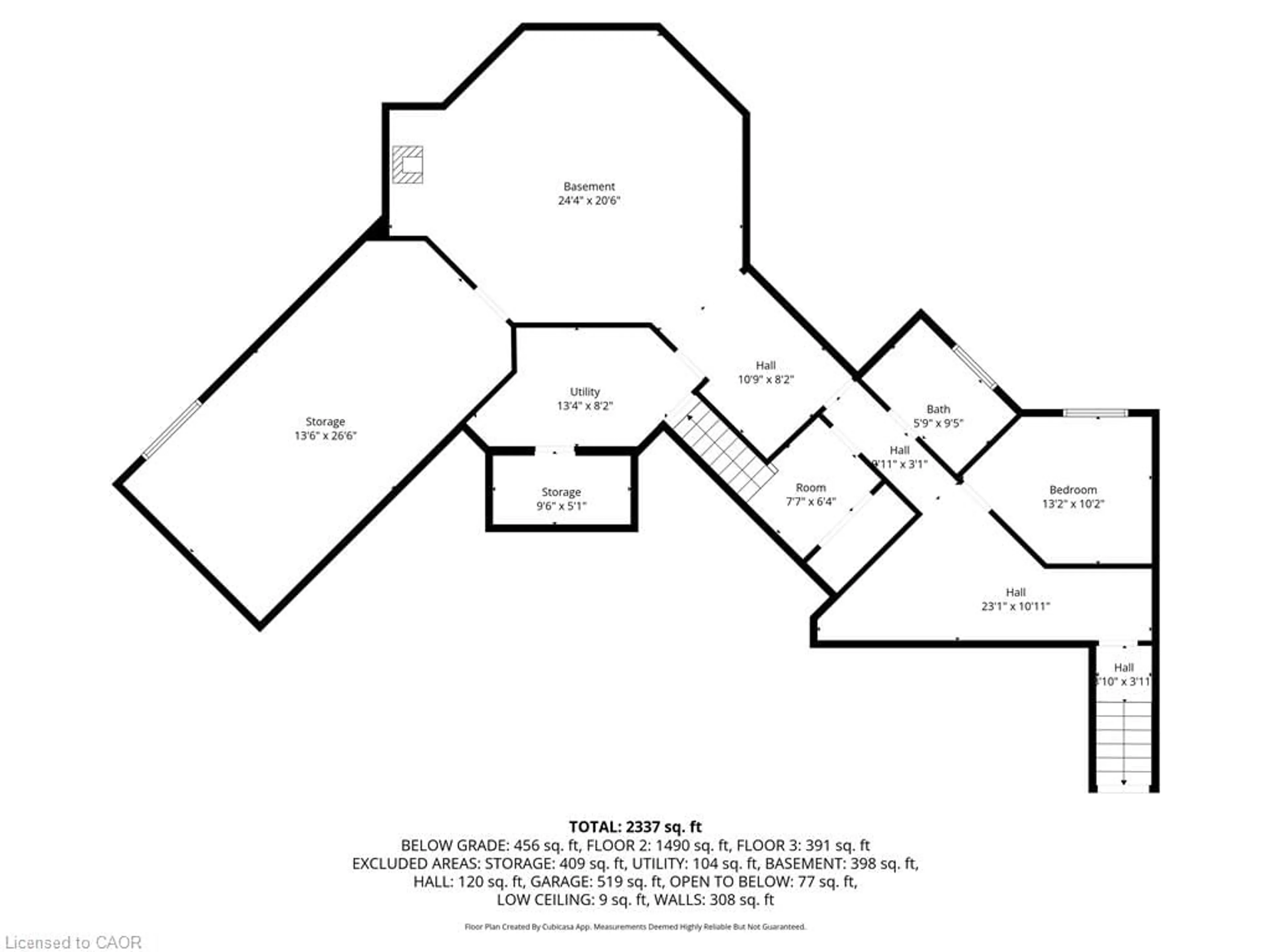 Floor plan for 1028 Highway 59, Port Rowan Ontario N0E 1M0