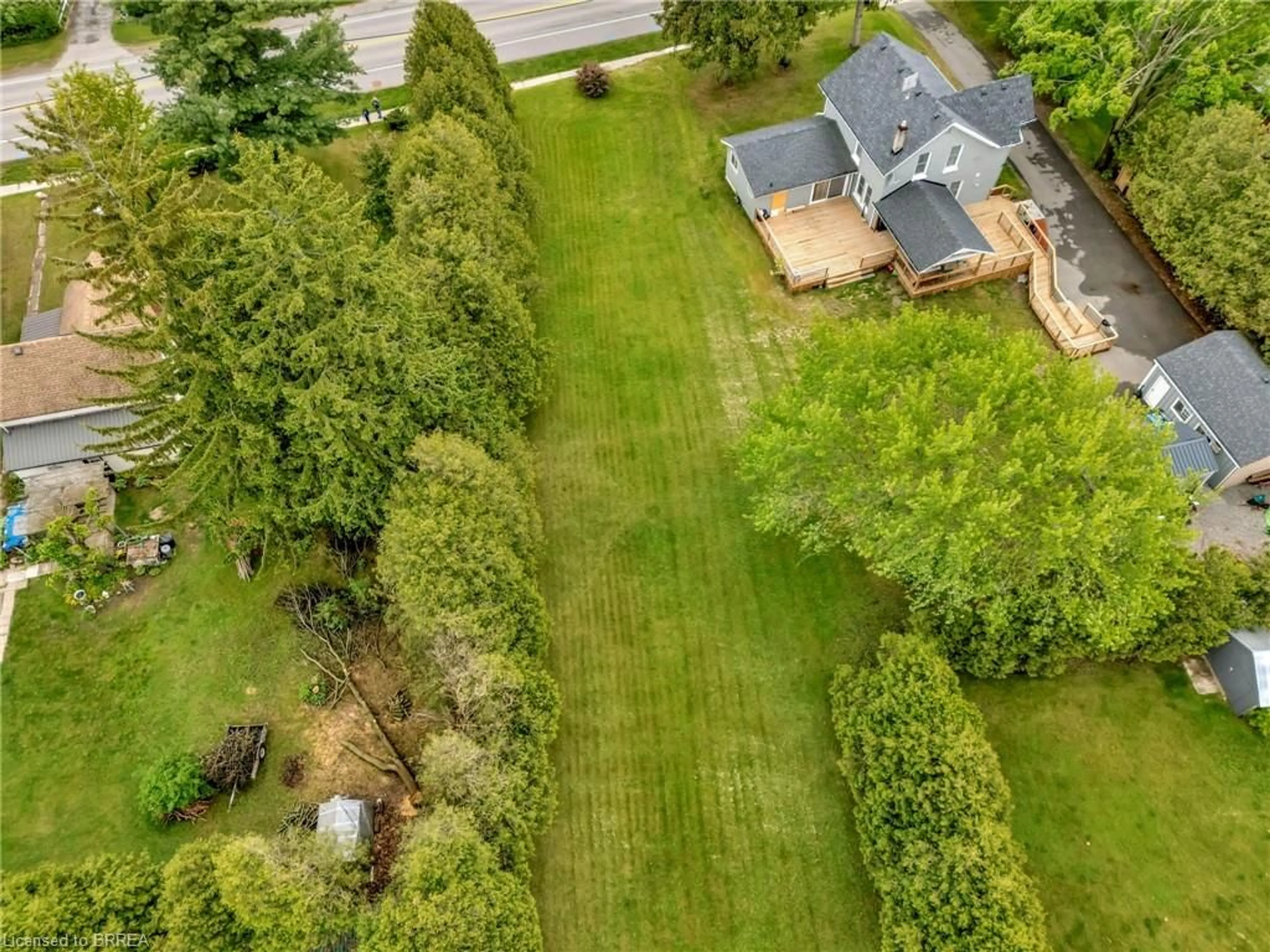 A pic from outside/outdoor area/front of a property/back of a property/a pic from drone, unknown for 729 Mount Pleasant Rd #B, Mount Pleasant Ontario N0E 1K0