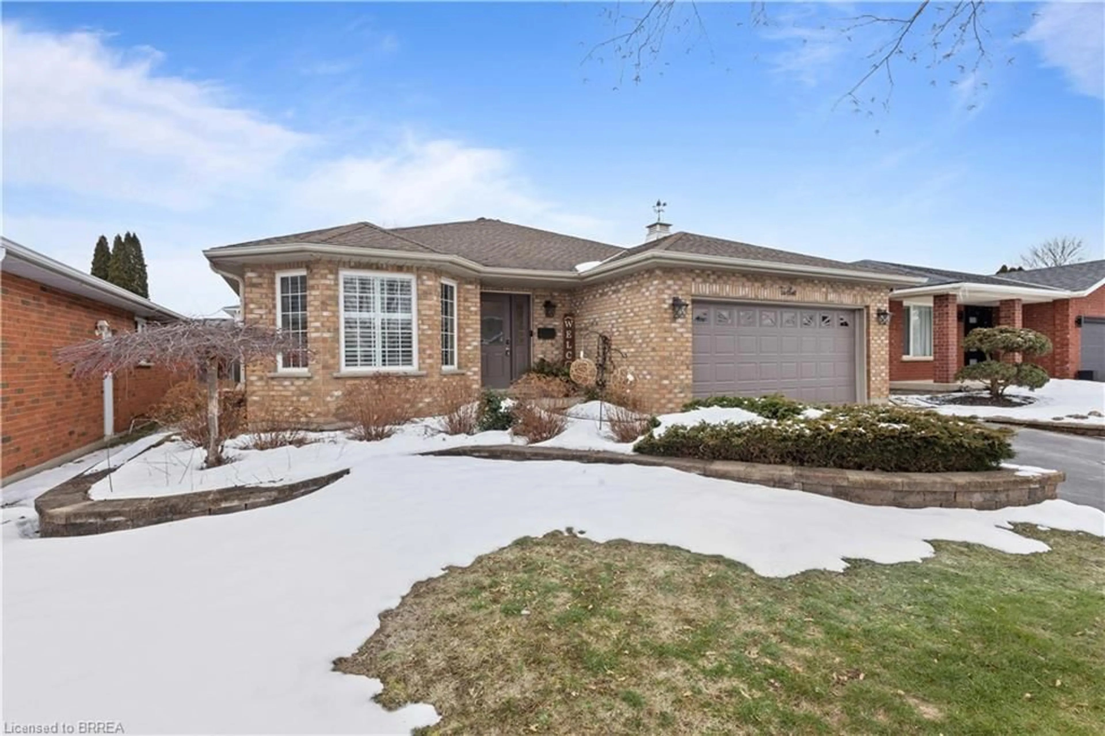 Home with brick exterior material, street for 12 Falls Cres, Simcoe Ontario N3Y 5K5