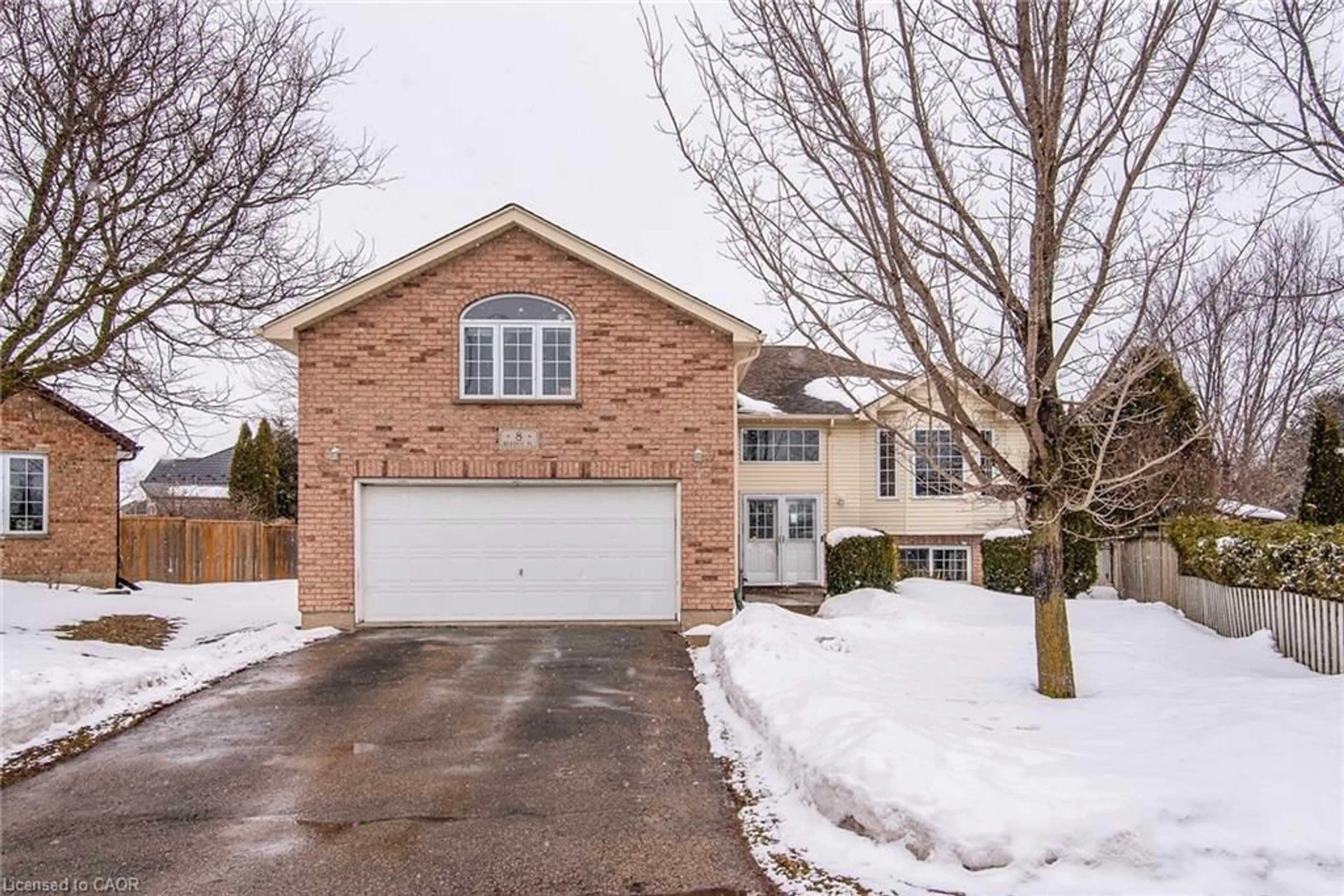 Home with brick exterior material, street for 8 Berdux Pl, Wellesley Ontario N0B 2T0