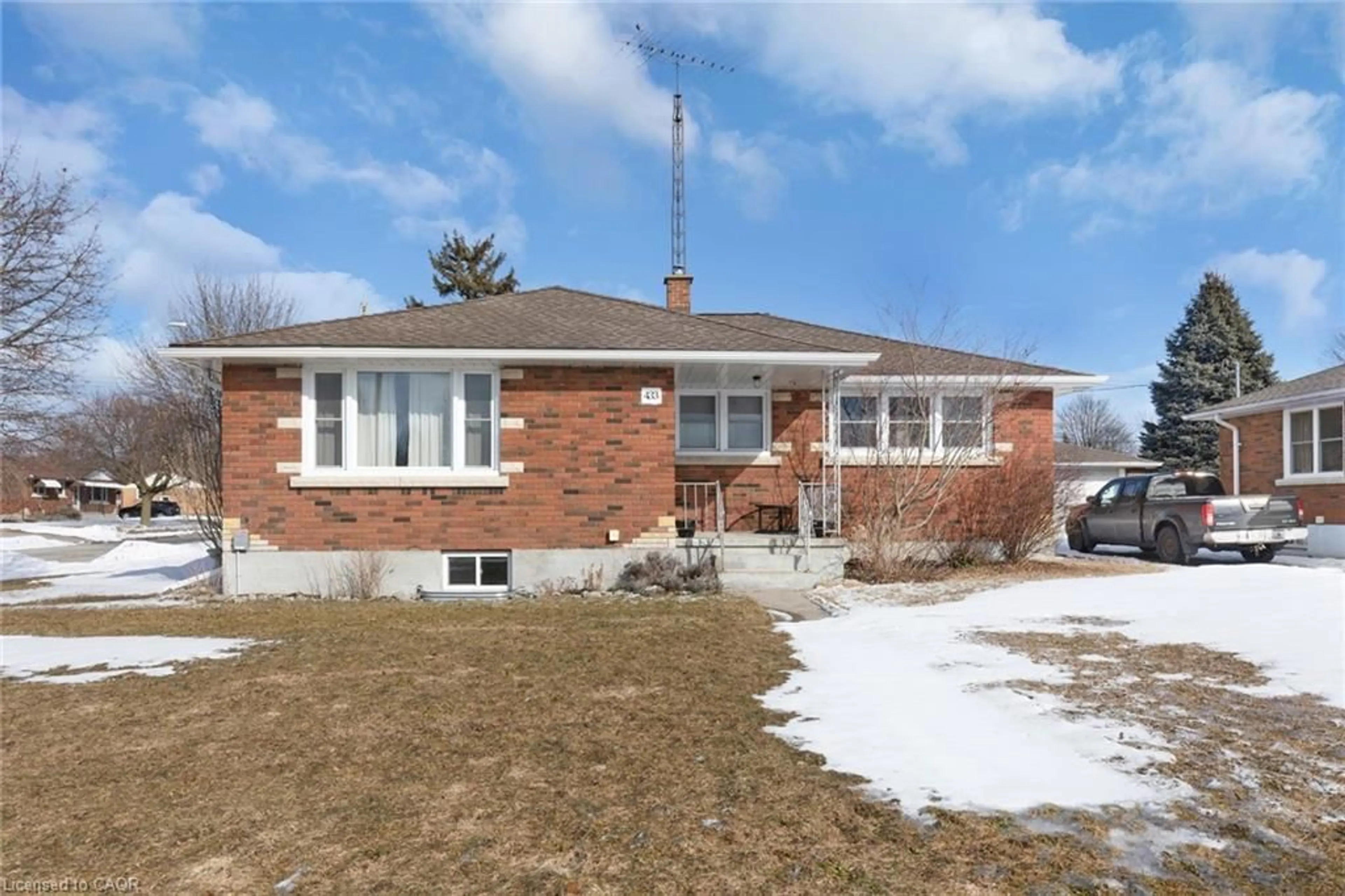 Home with brick exterior material, street for 433 Northern Ave, Delhi Ontario N4B 2R7