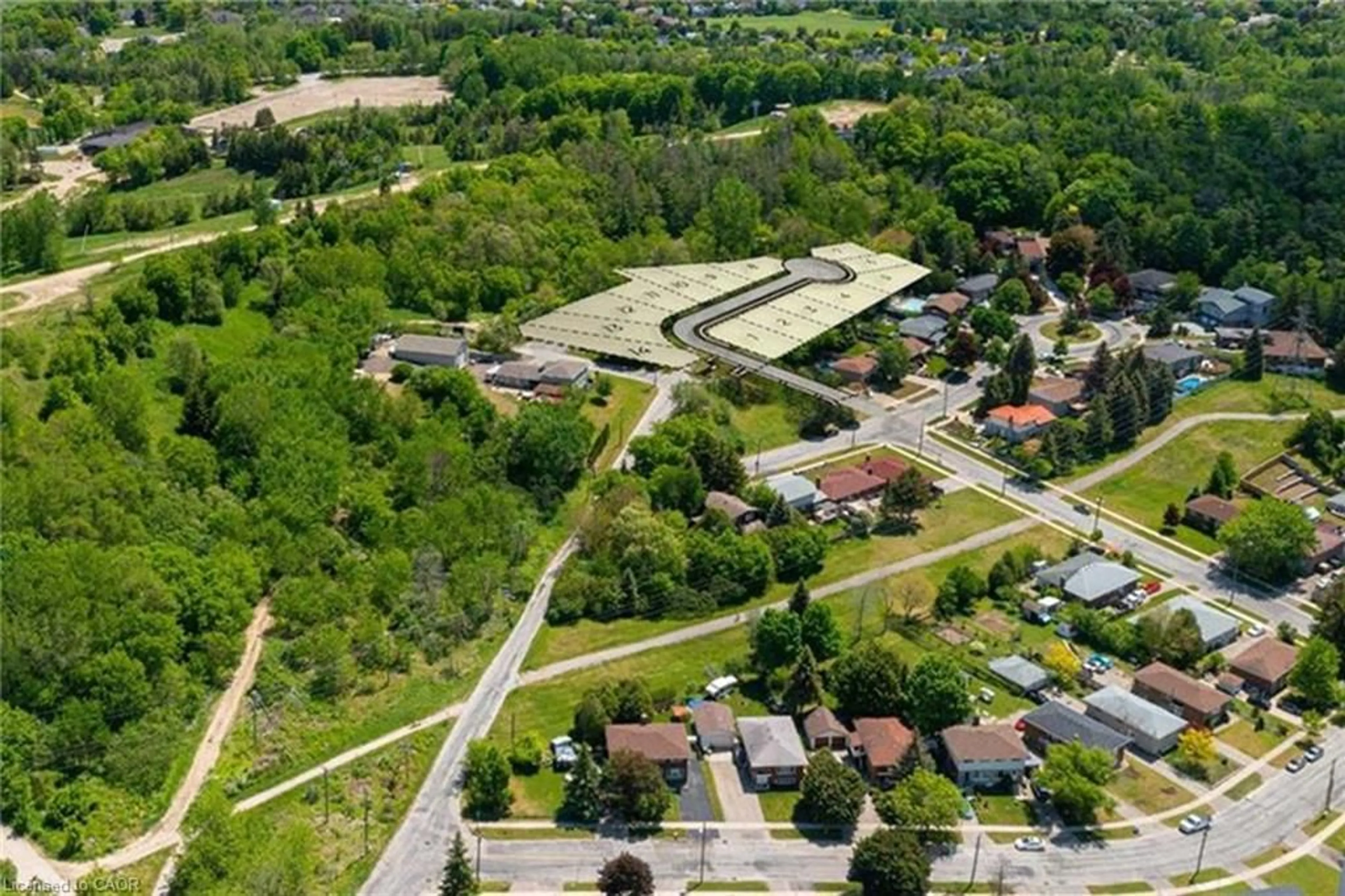A pic from outside/outdoor area/front of a property/back of a property/a pic from drone, street for LOT 13 North Ridge Terr, Kitchener Ontario N2A 2S5