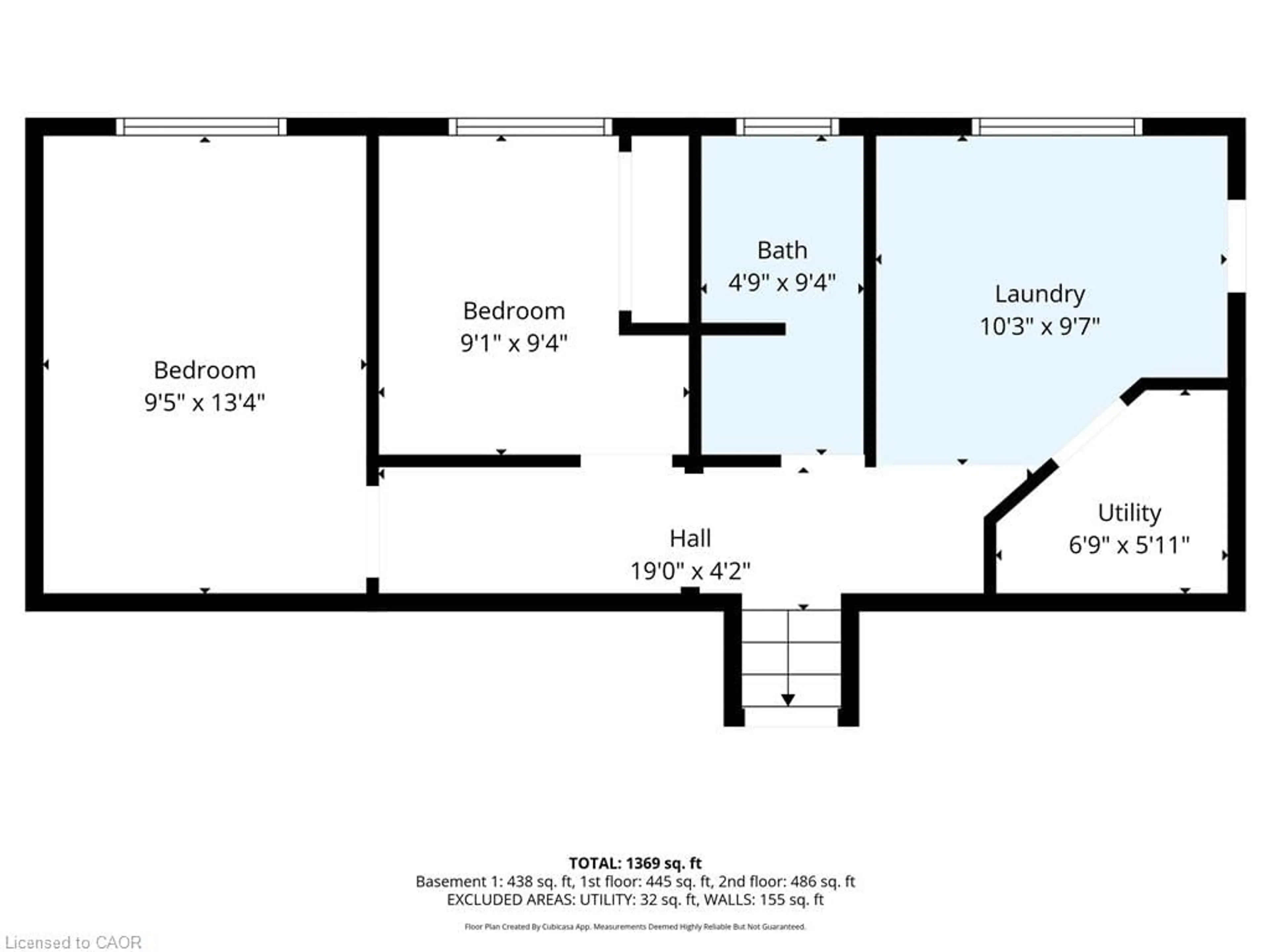 Floor plan for 261 Water St, Guelph Ontario N1G 1B6
