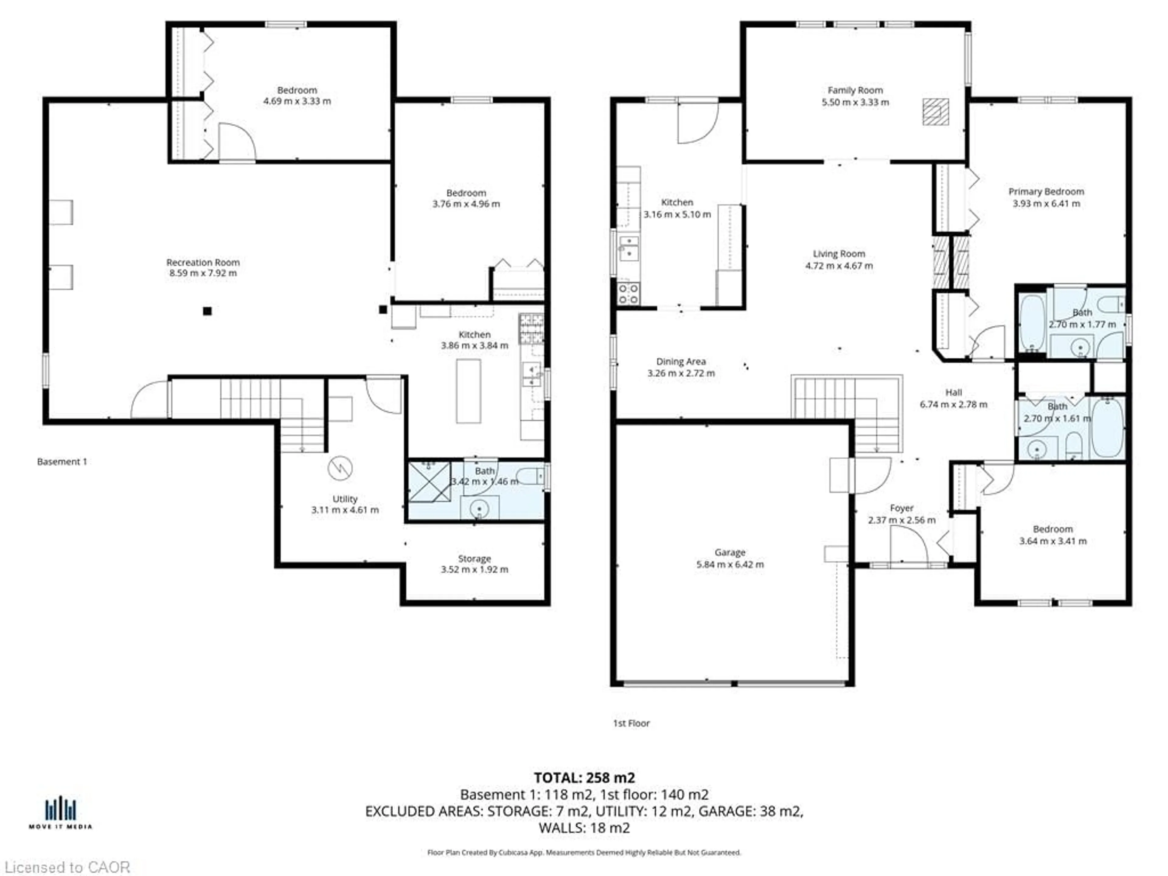 Floor plan for 5114 Meadowood Lane, Beamsville Ontario L3J 0J7