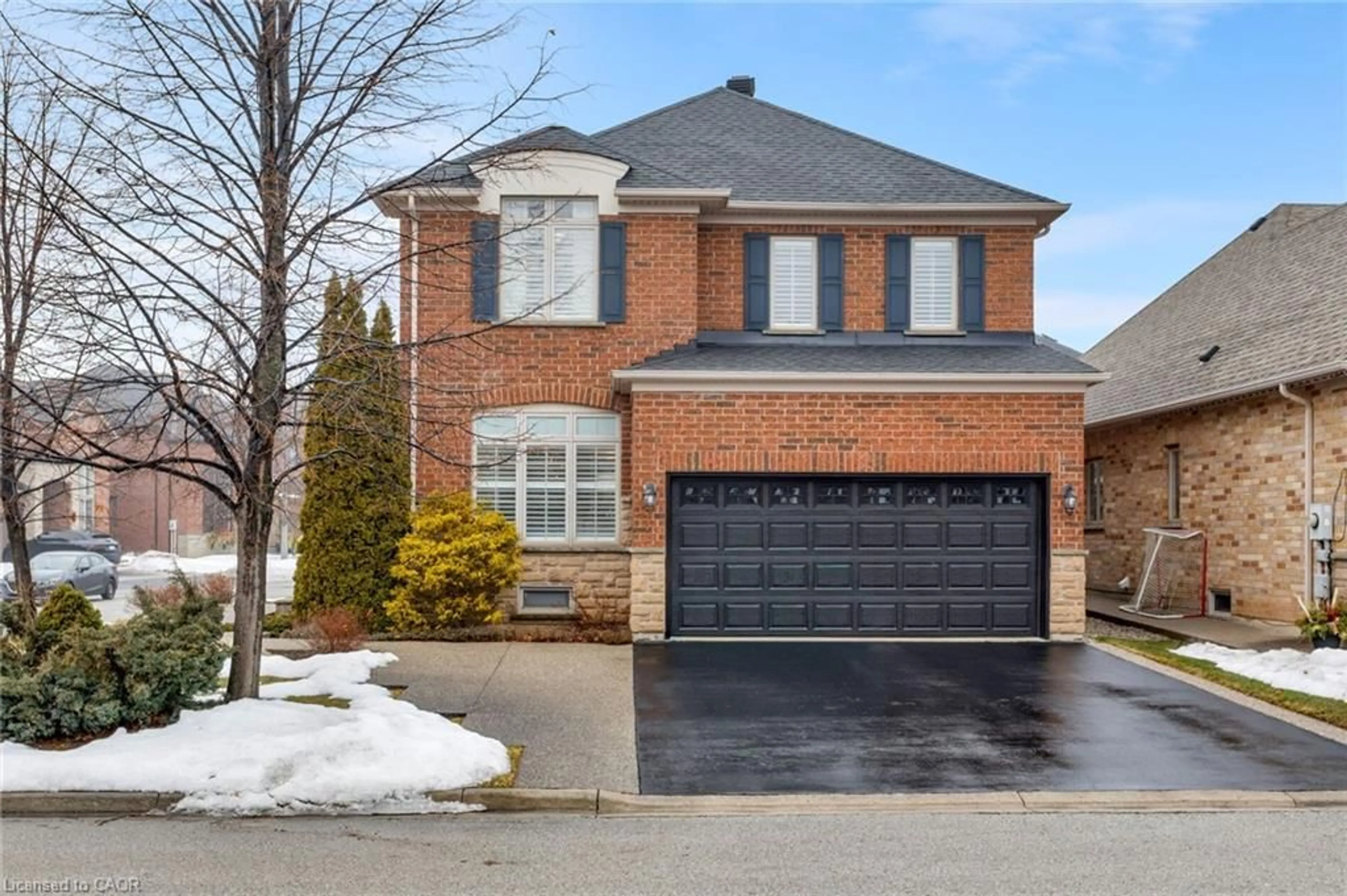 Home with brick exterior material, street for 2213 Littondale Lane, Oakville Ontario L6M 0B7