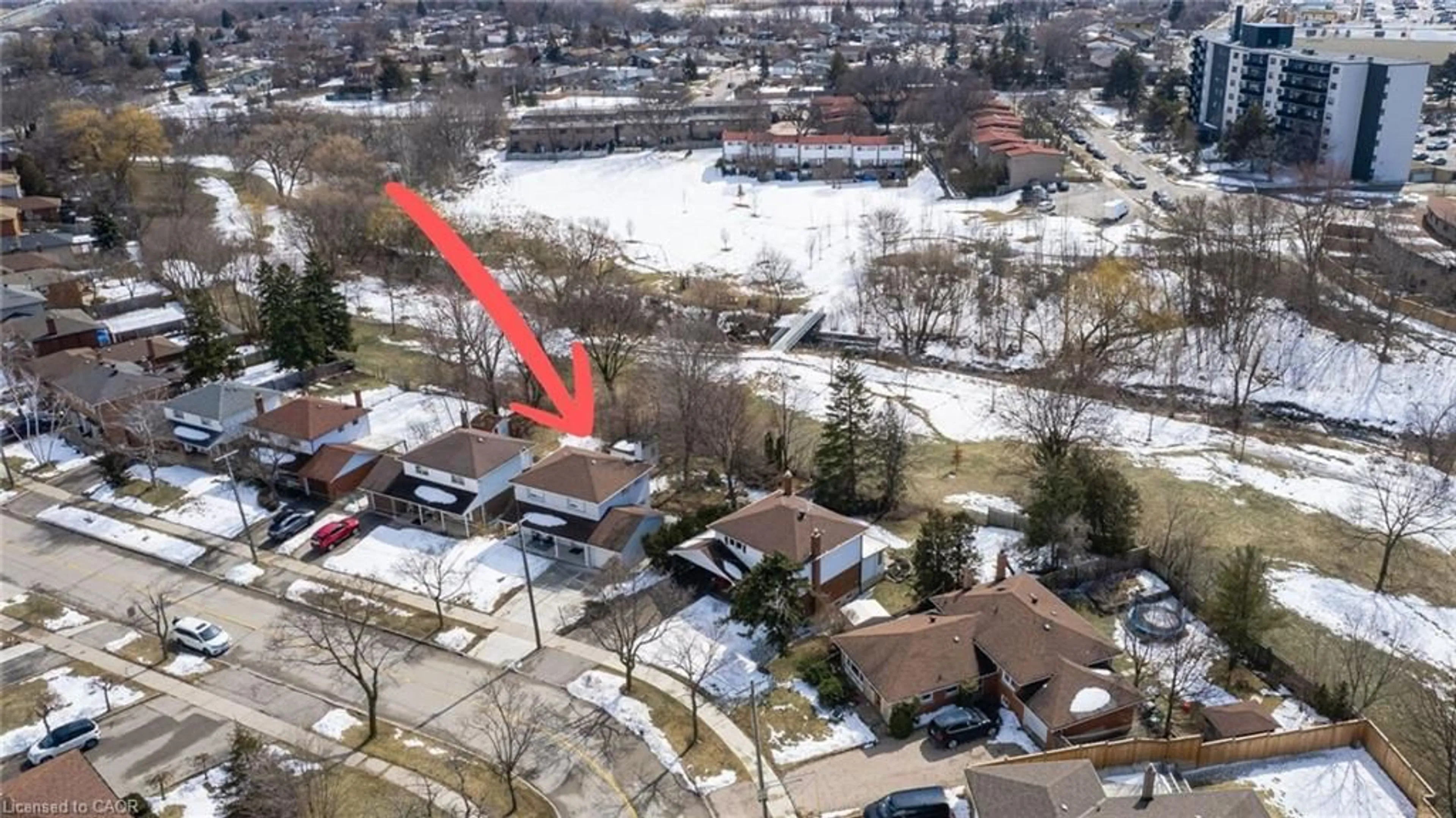 A pic from outside/outdoor area/front of a property/back of a property/a pic from drone, street for 83 Shendale Dr, Etobicoke Ontario M9W 2B6