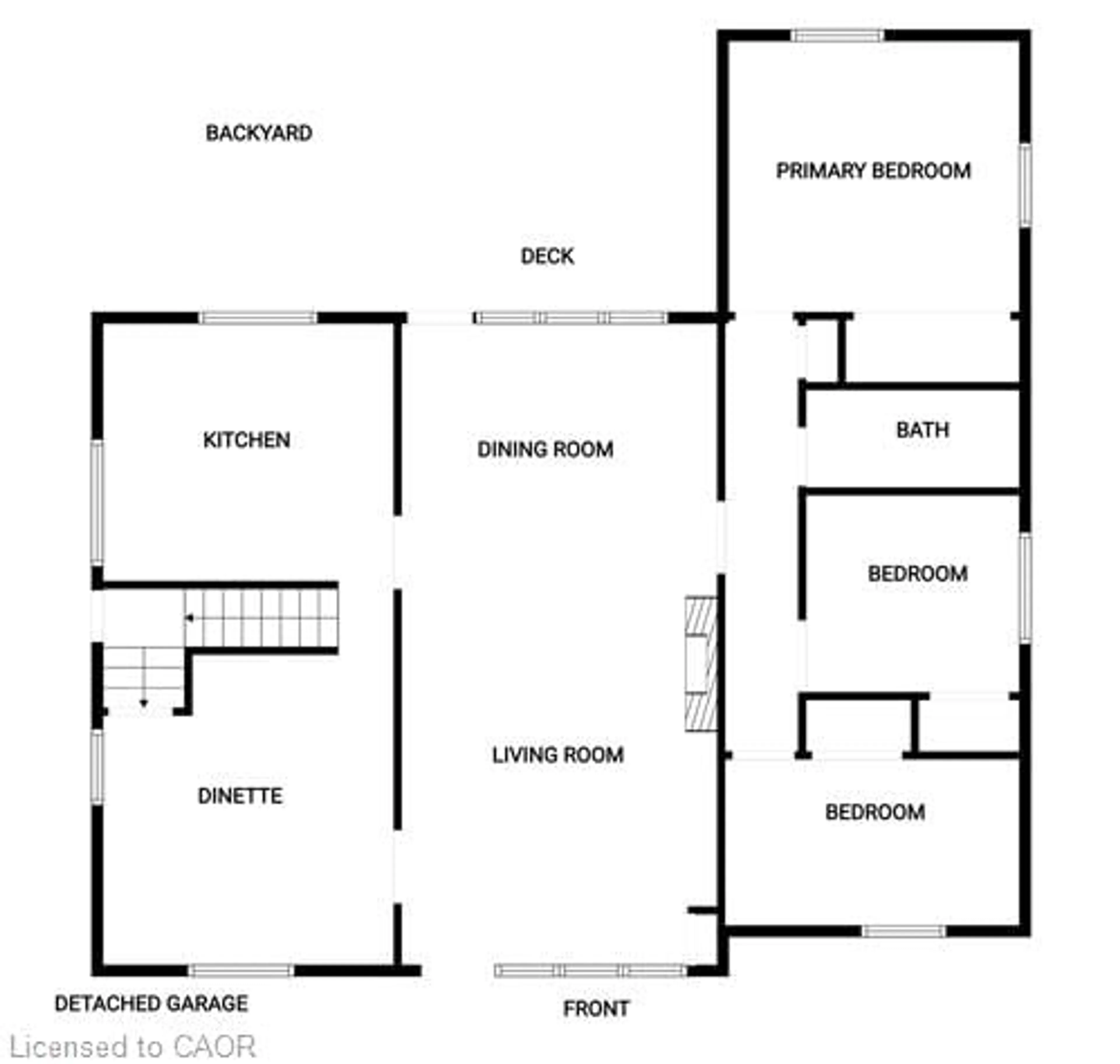 Floor plan for 1966 Concession 2 Rd, Lynden Ontario L0R 1T0