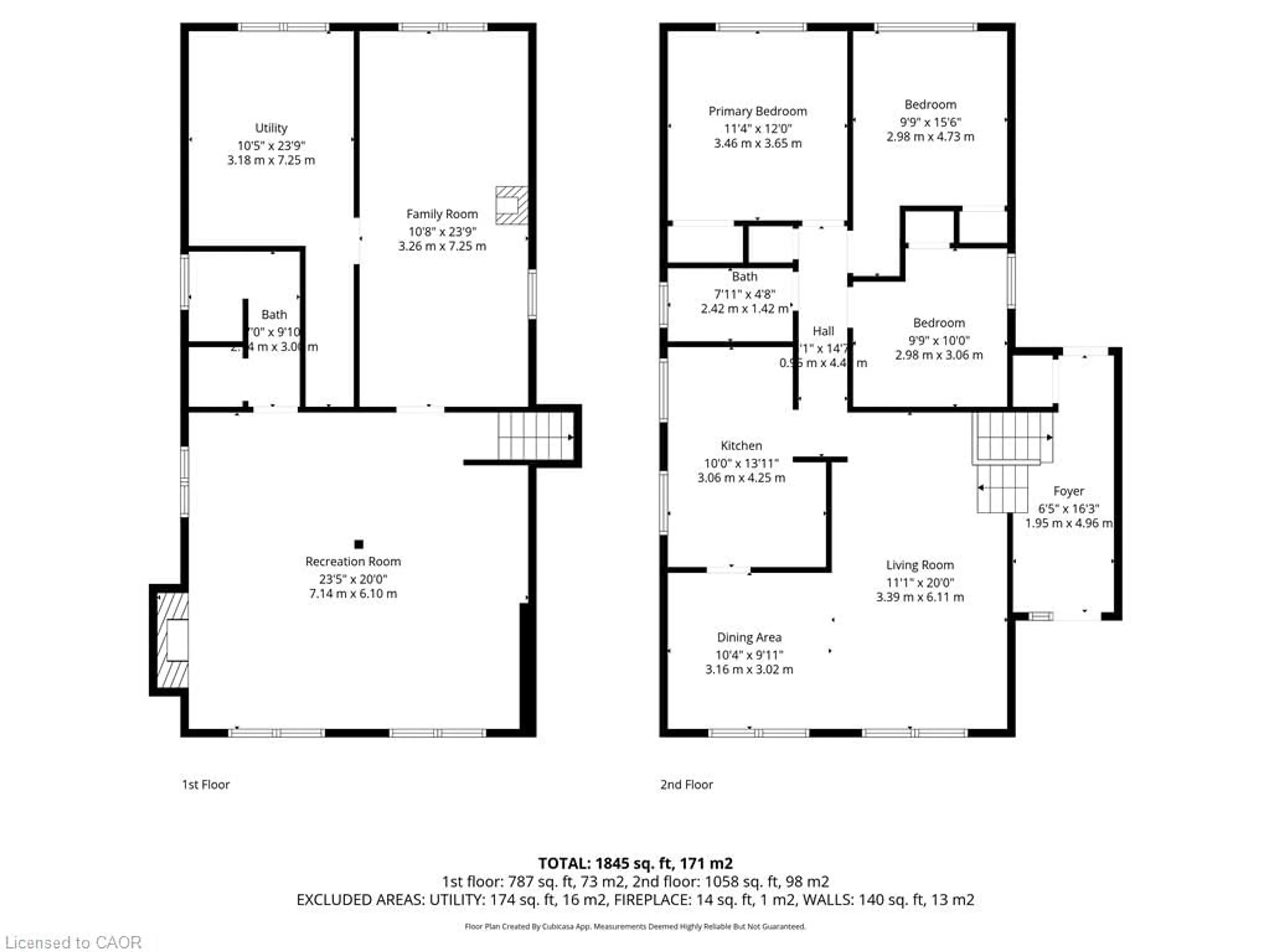 Floor plan for 3 Vanderwood Crt, Stoney Creek Ontario L8G 2Y5