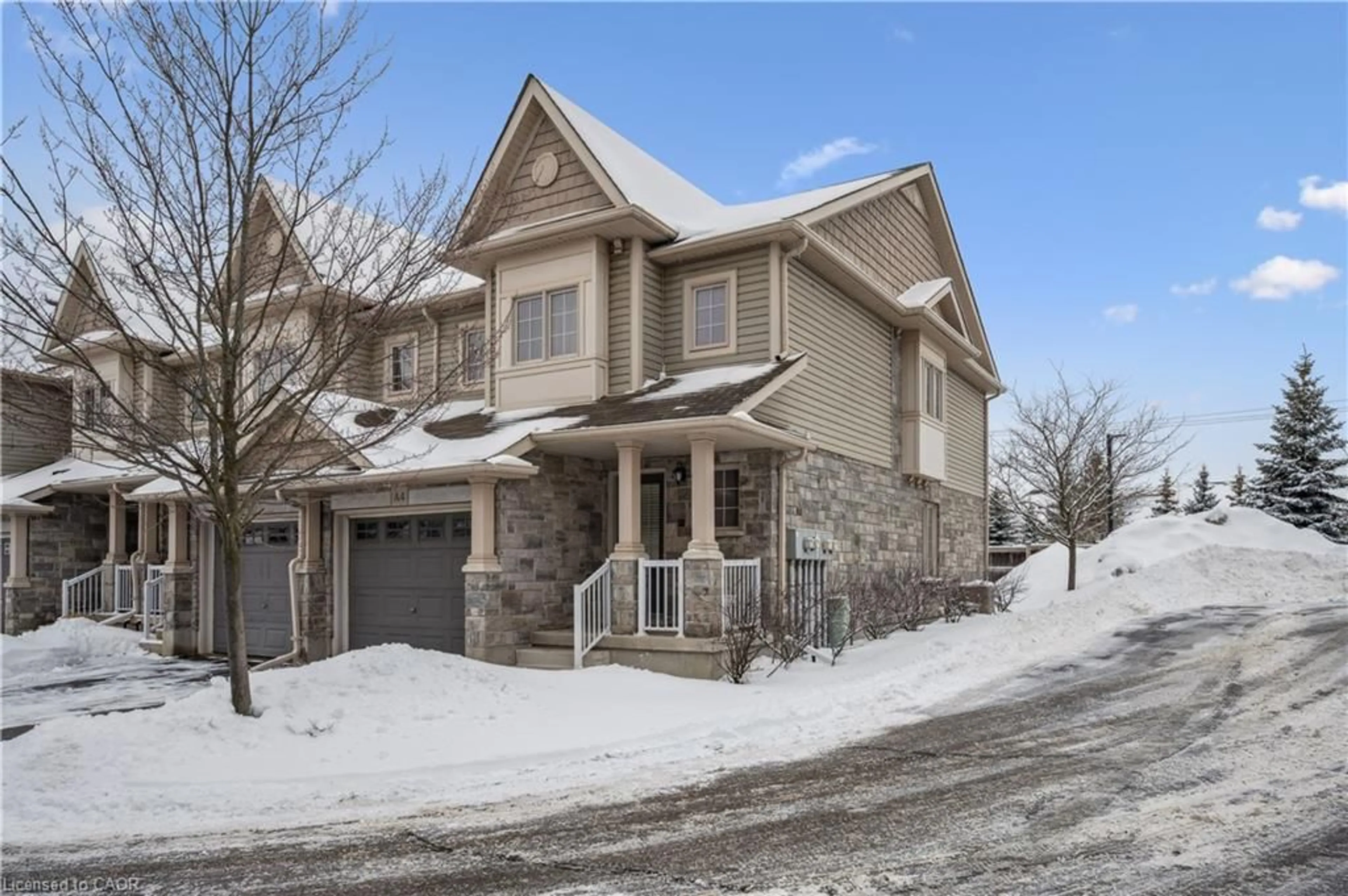 Home with brick exterior material, street for 7 Upper Mercer St #A4, Kitchener Ontario N2A 0B7