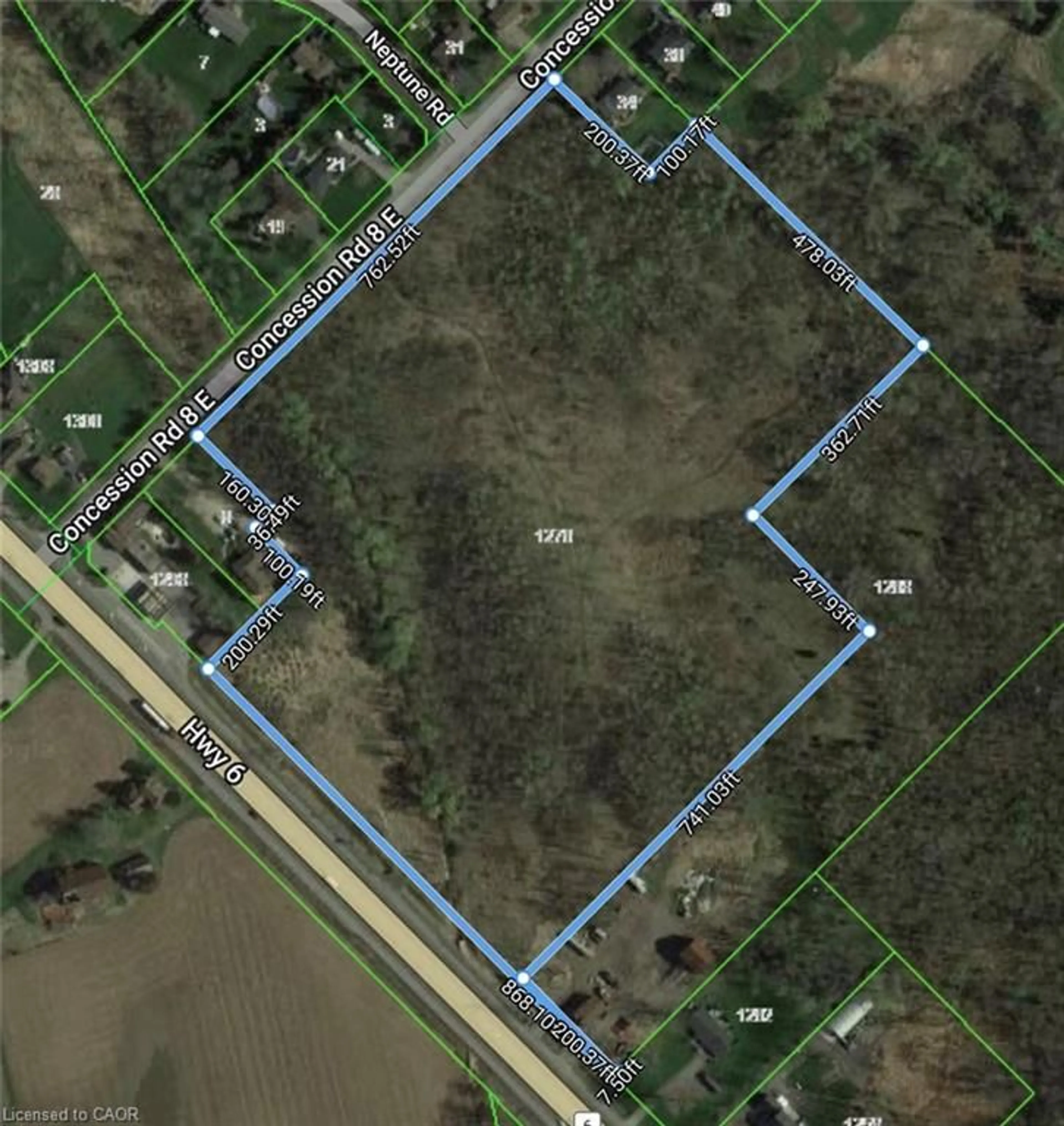 Picture of a map for 1276 #6 Hwy, Hamilton Ontario L0R 1V0