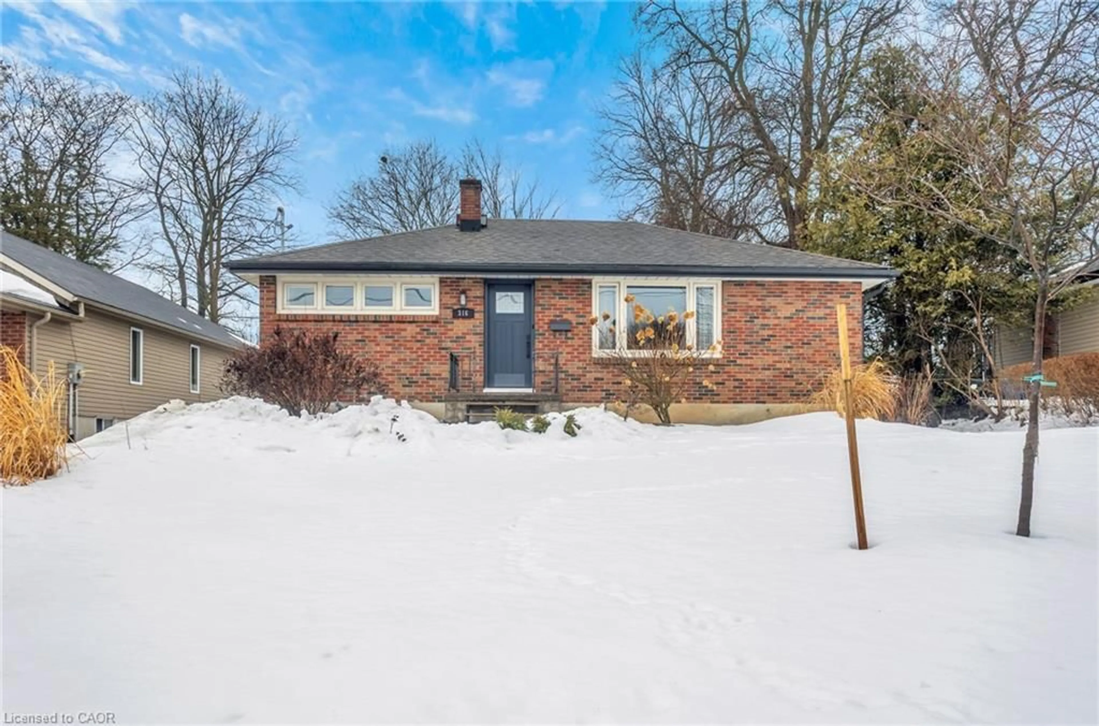 Home with brick exterior material, street for 316 Bruce St, Woodstock Ontario N4S 2G4