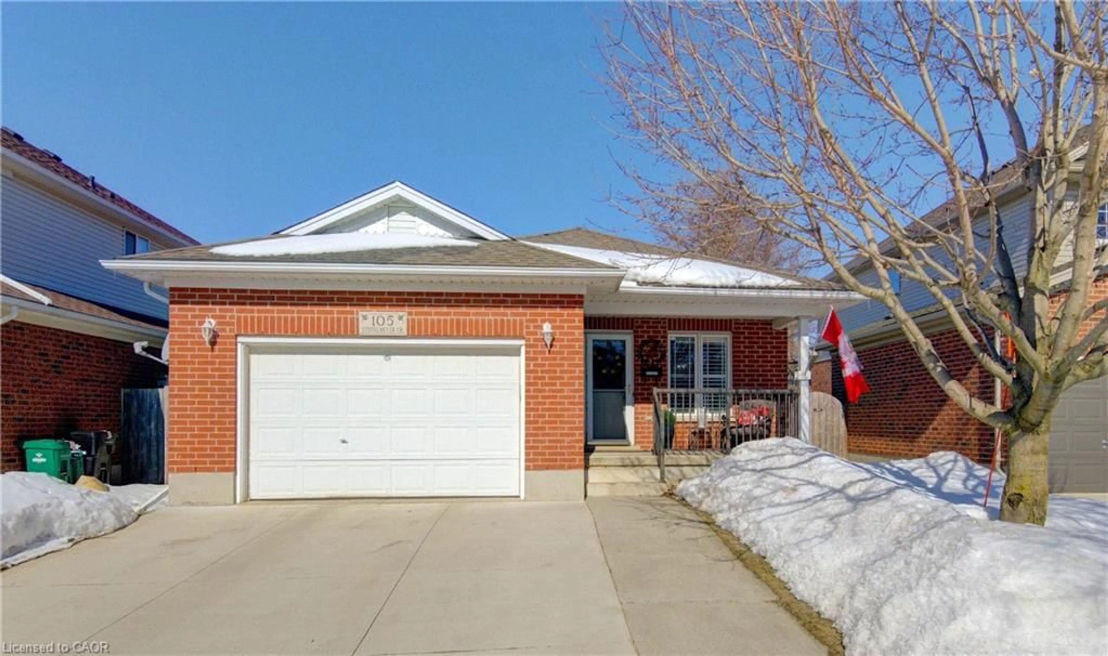 Home with brick exterior material, street for 105 Stiefelmeyer Cres, Baden Ontario N3A 4K6