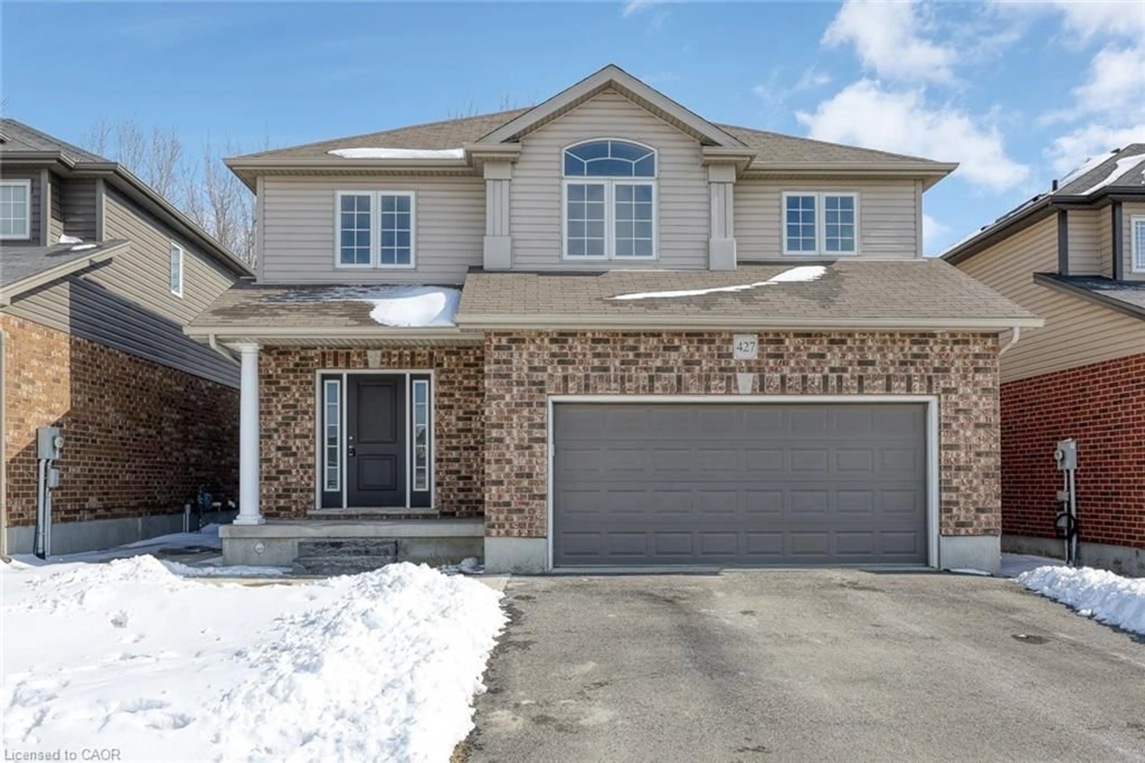 Home with brick exterior material, street for 427 Champlain Ave, Woodstock Ontario N4V 0B3