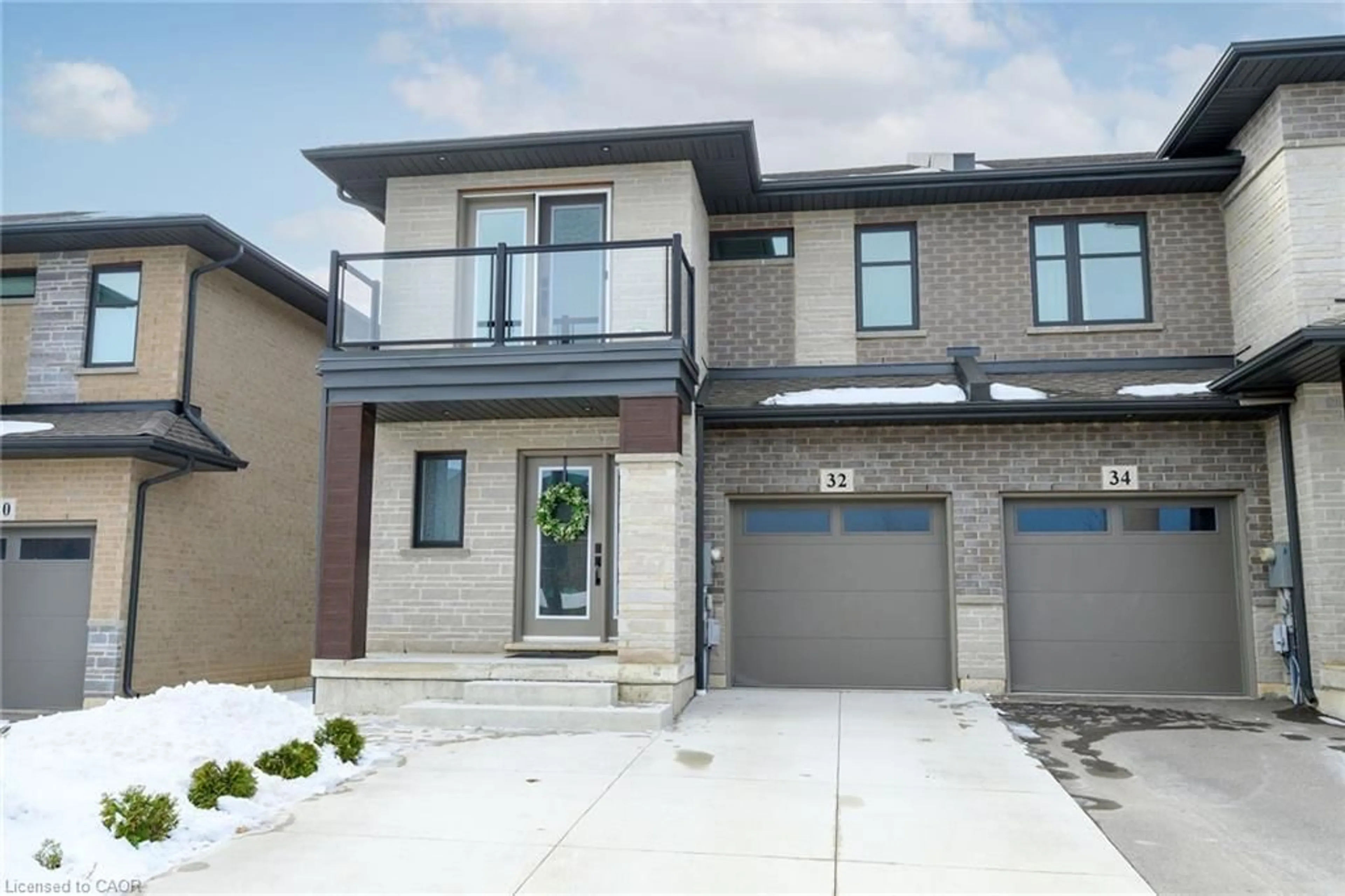 Home with brick exterior material, street for 32 Jayla Lane, Smithville Ontario L0R 2A0