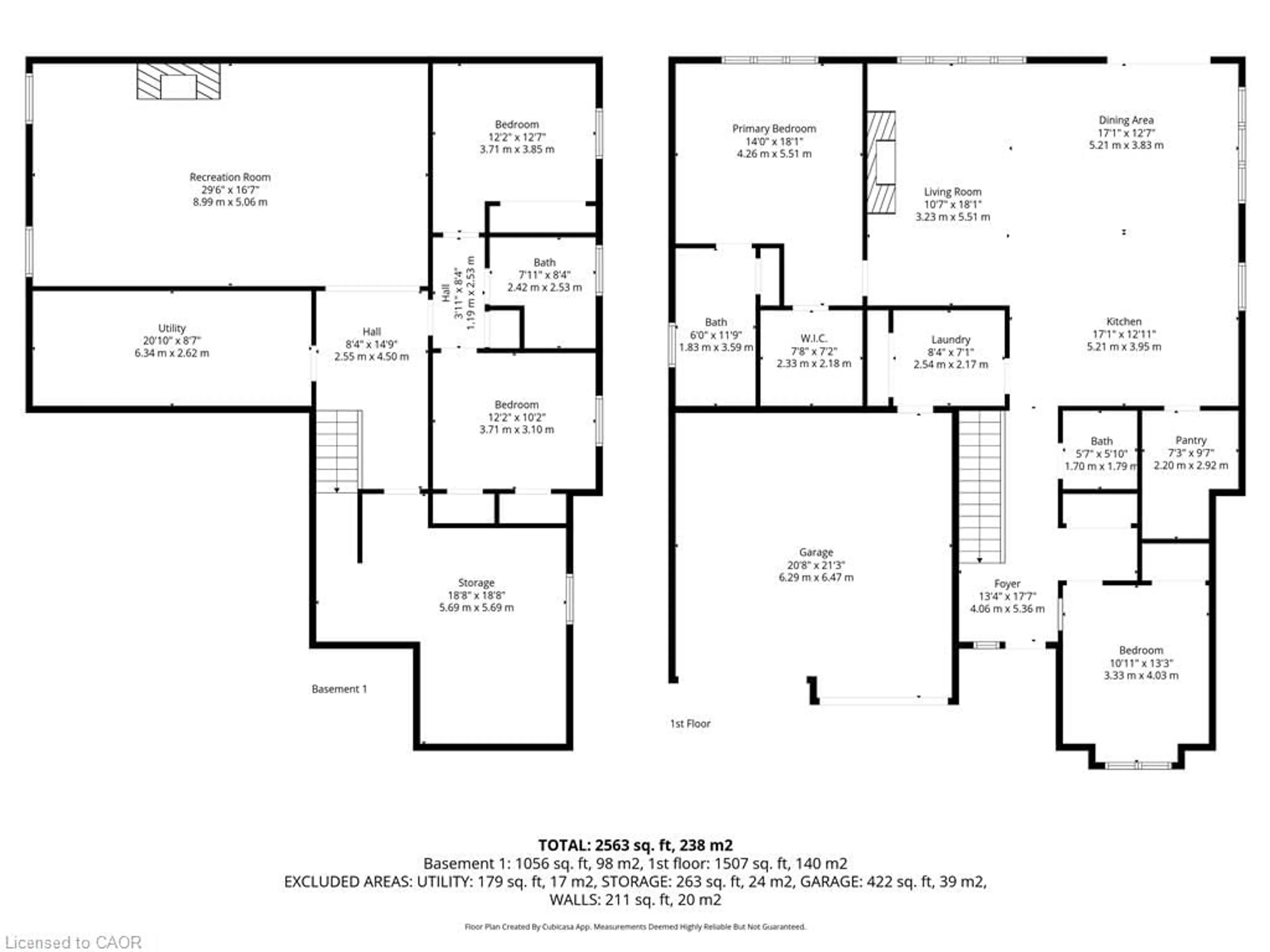Floor plan for 27 Maple Leaf Ave, Ridgeway Ontario L0S 1N0