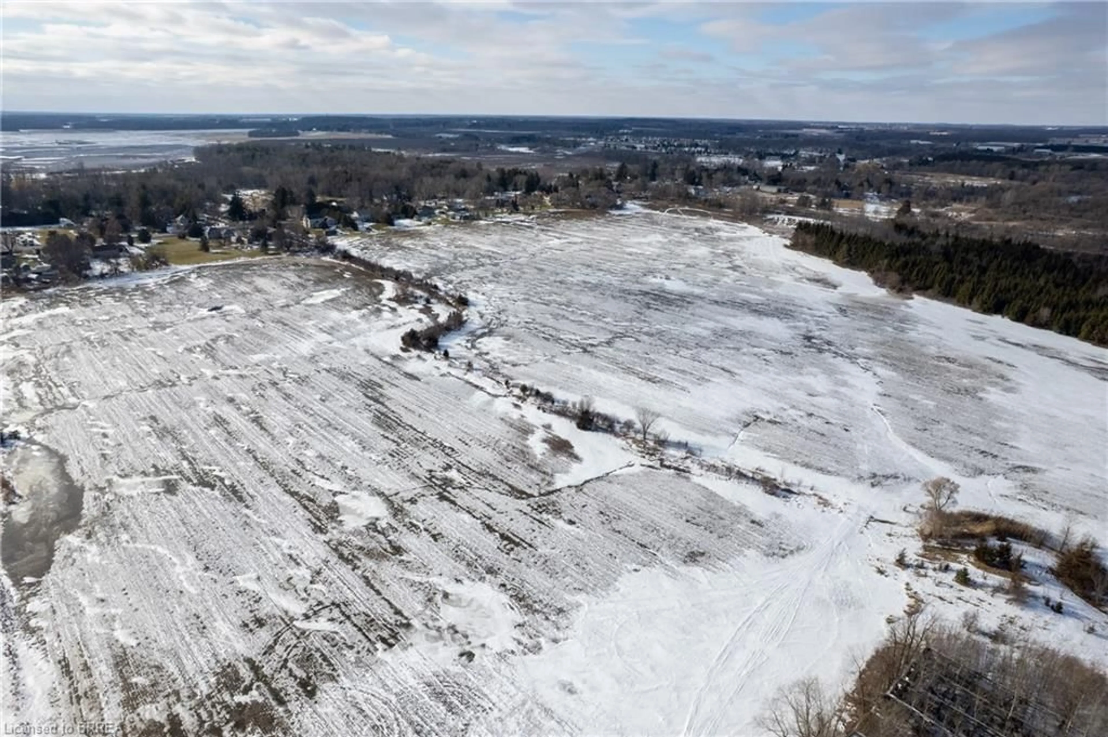 A pic from outside/outdoor area/front of a property/back of a property/a pic from drone, water/lake/river/ocean view for 4793 Highway 3, Simcoe Ontario N3Y 4K4