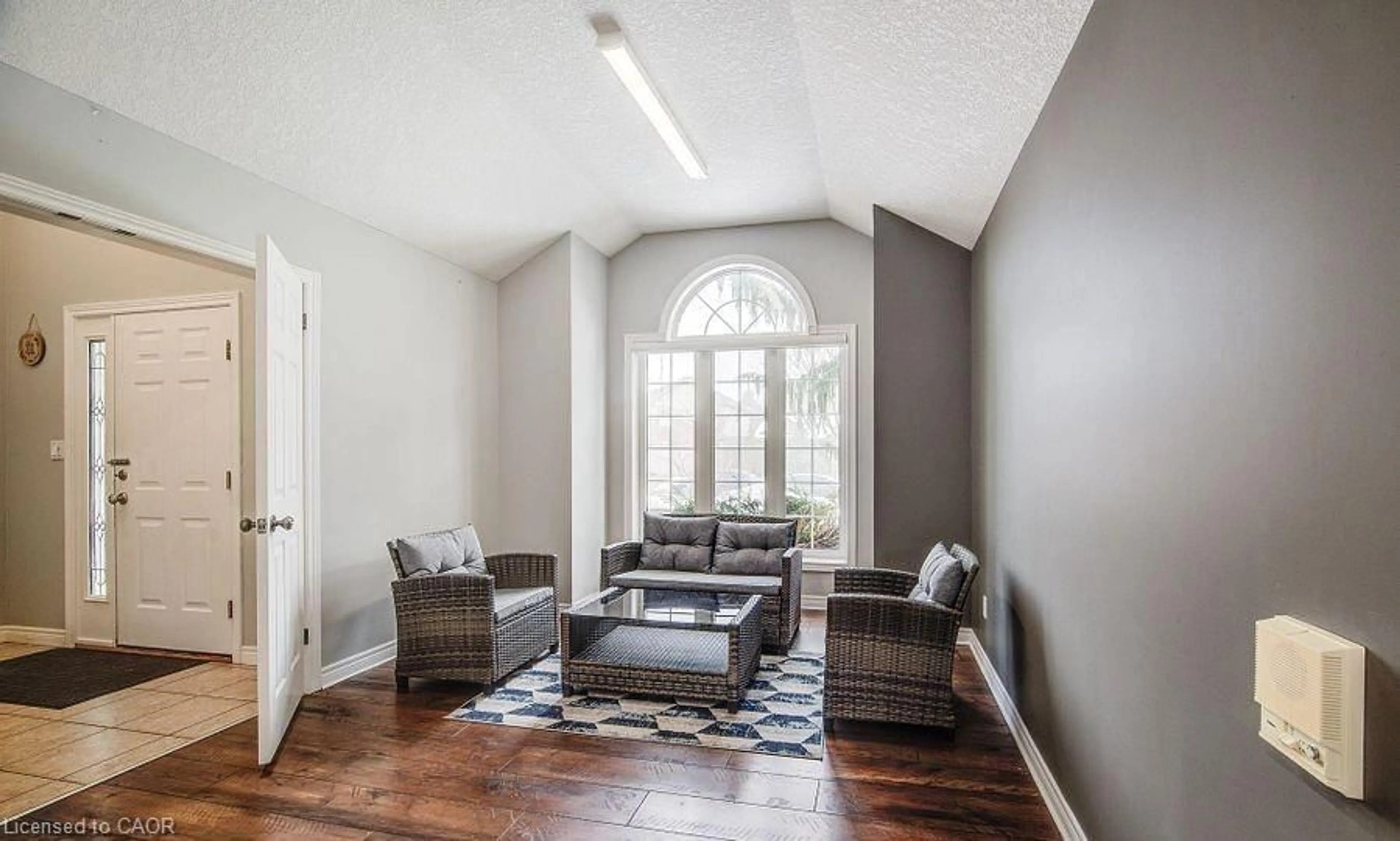 Living room with furniture, unknown for 127 Falcon Dr, Woodstock Ontario N4T 1V5