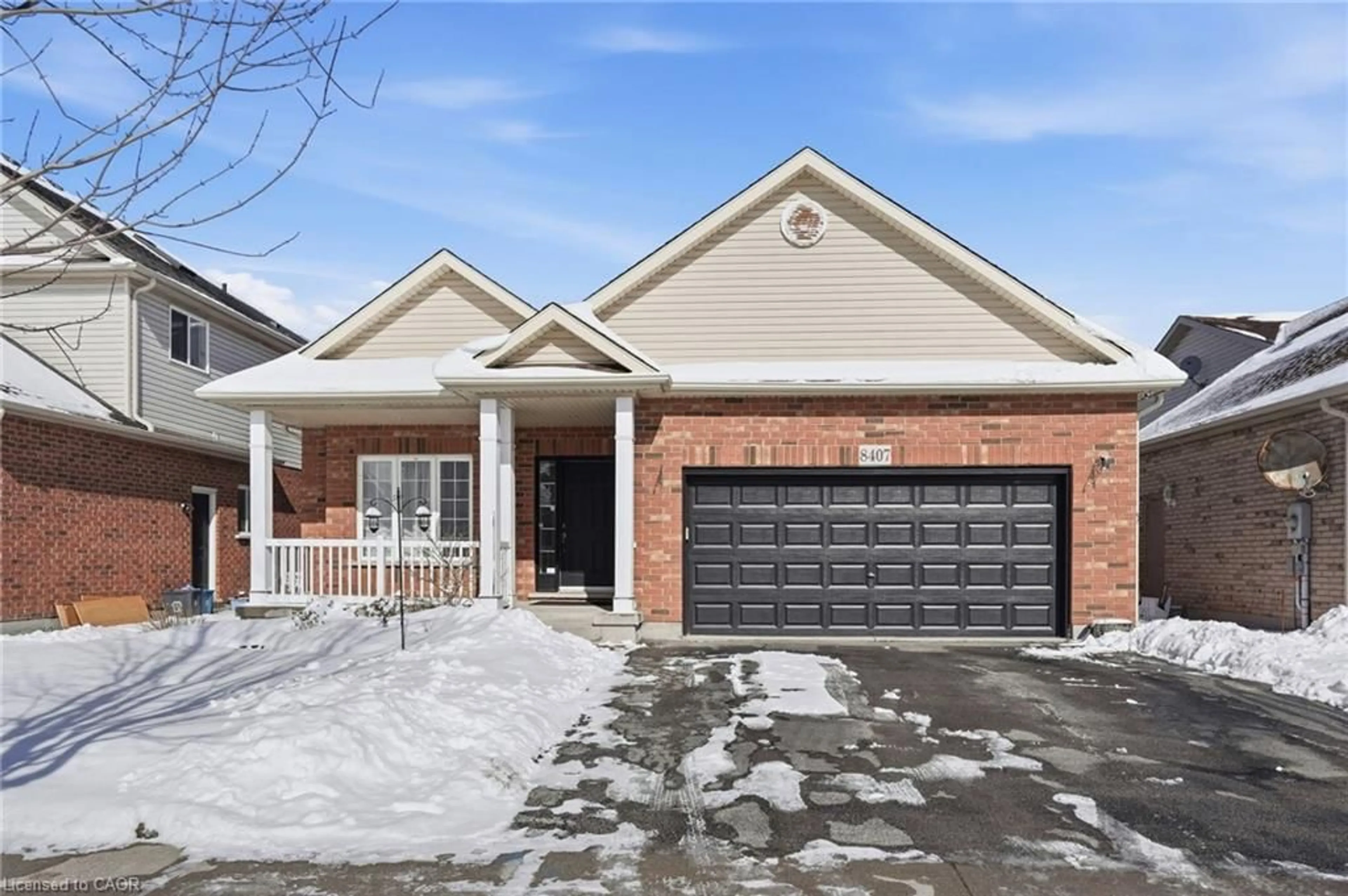 Home with brick exterior material, street for 8407 Heikoop Cres, Niagara Falls Ontario L2H 3J7