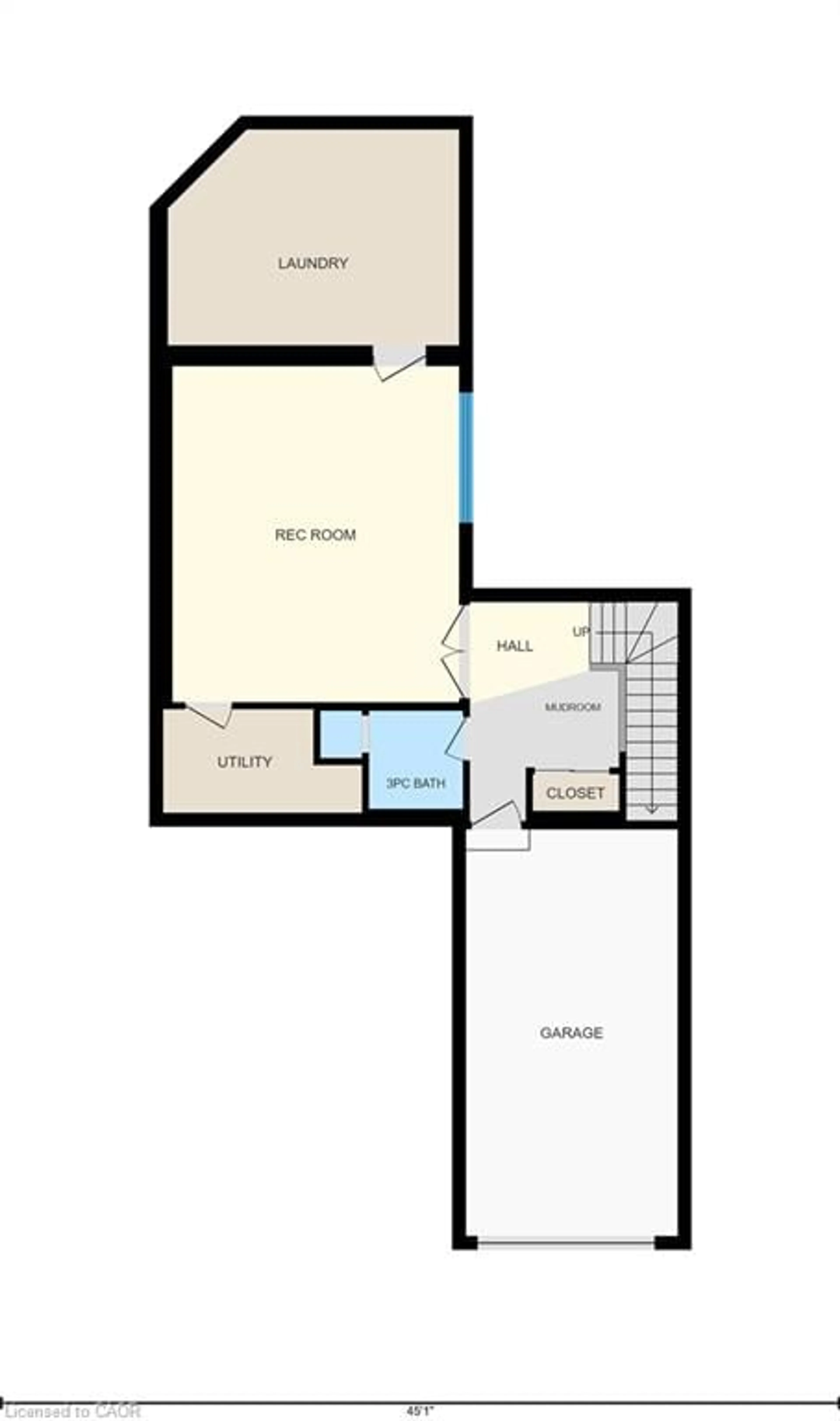 Floor plan for 465 Columbia St #4, Waterloo Ontario N2T 2N3