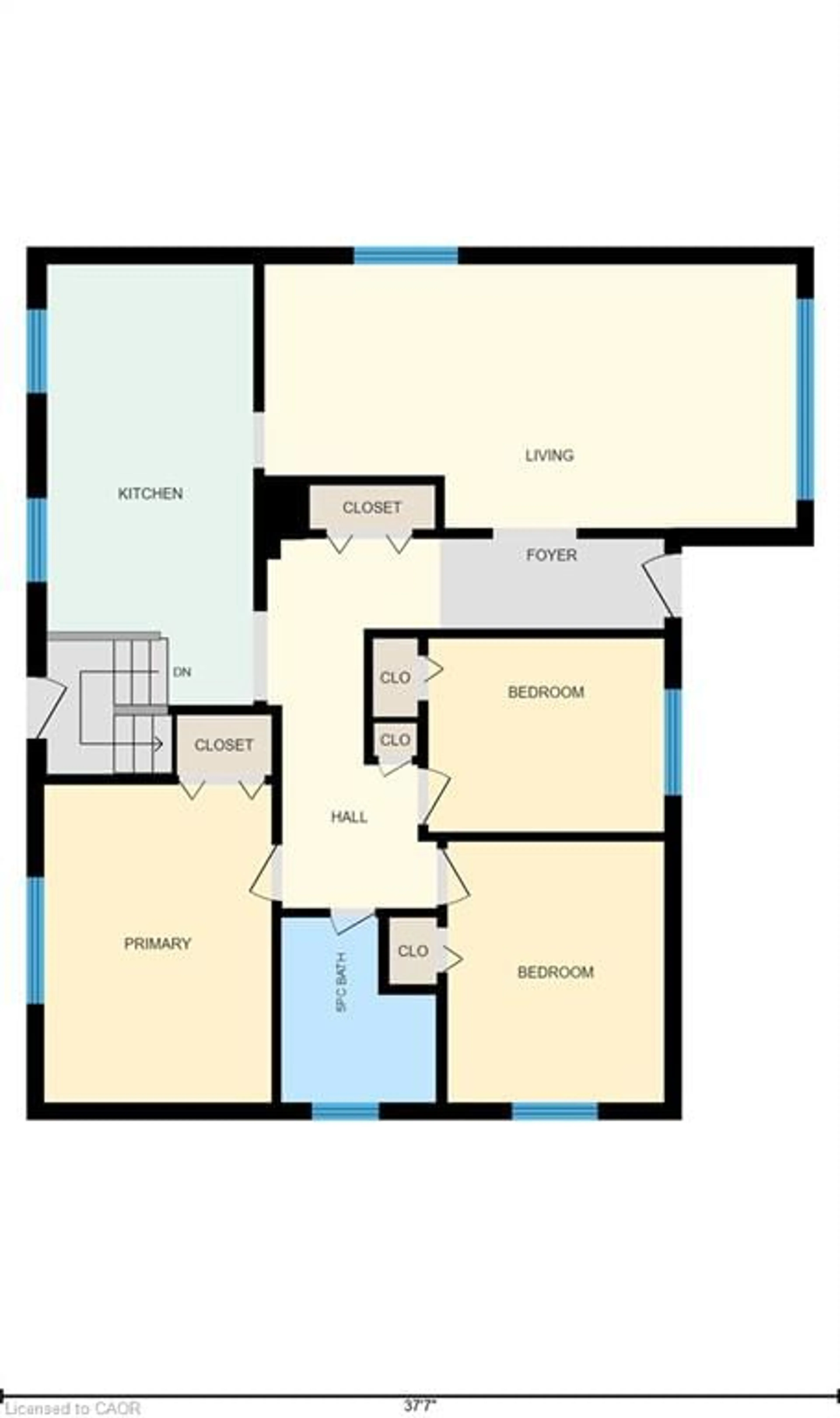 Floor plan for 27 Silverspring Cres, Kitchener Ontario N2M 4P1