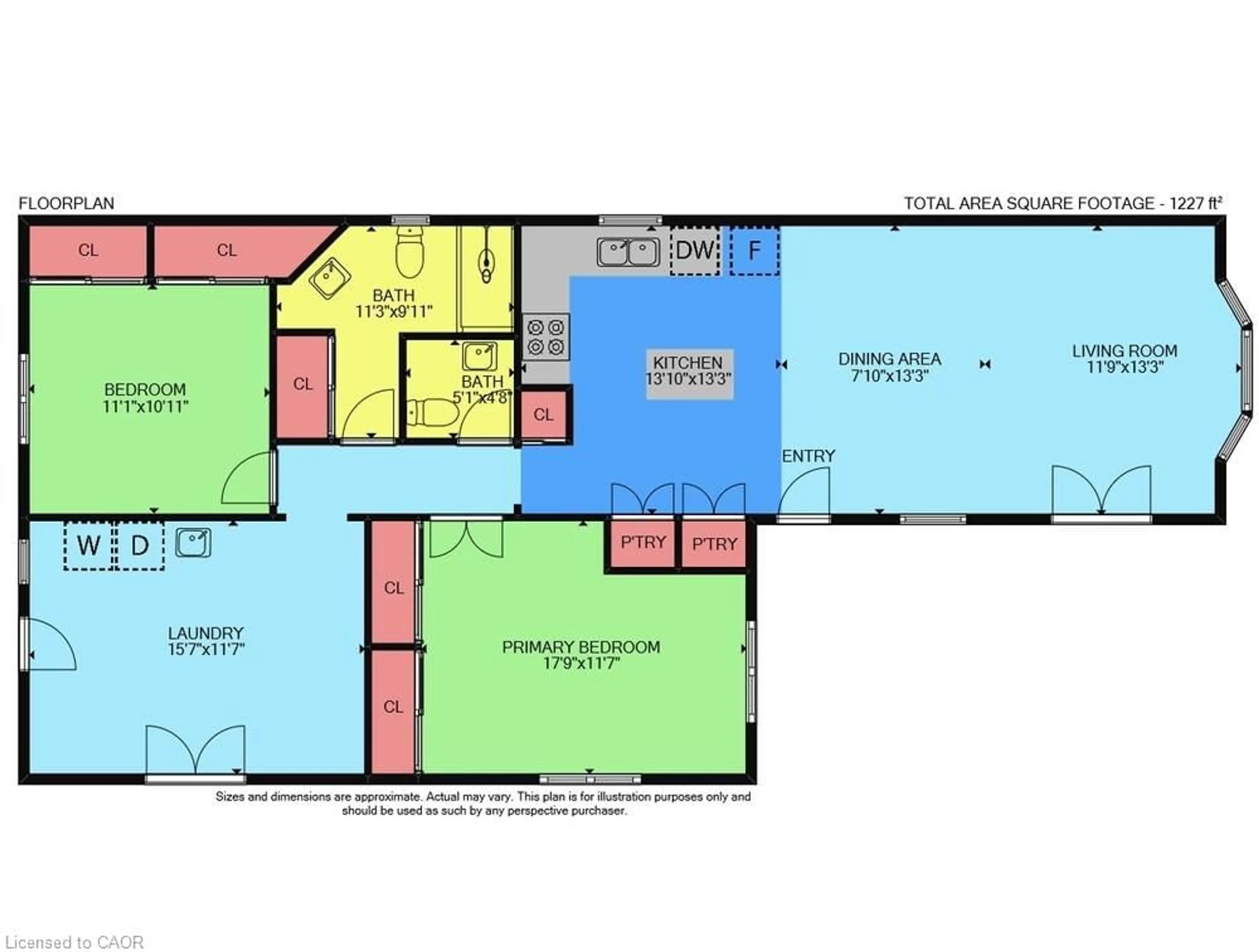 Floor plan for 3033 Townline Rd #92, Stevensville Ontario L0S 1S1