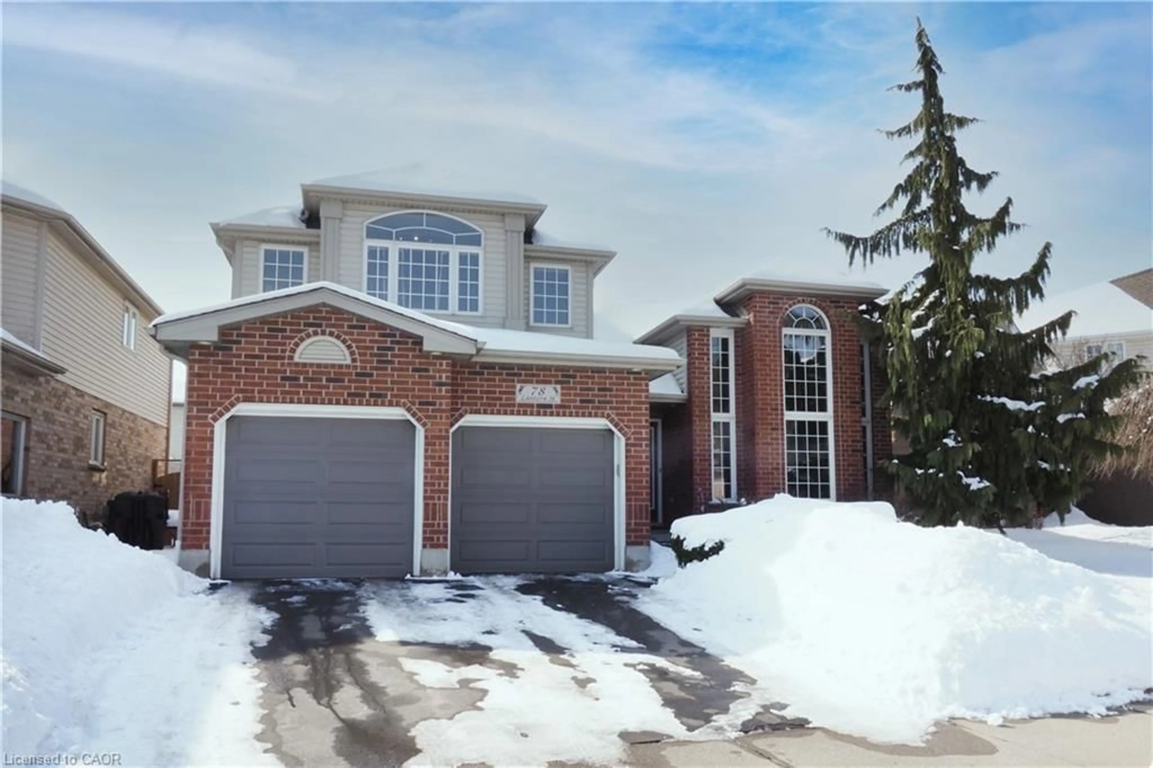 Home with brick exterior material, street for 78 Lantern St, Kitchener Ontario N2P 2M7