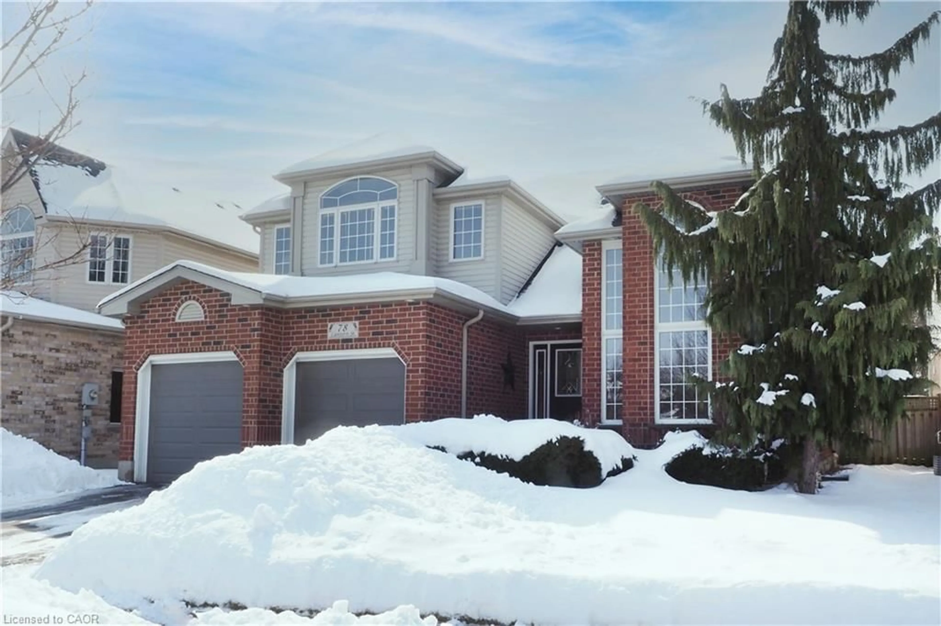 Home with brick exterior material, street for 78 Lantern St, Kitchener Ontario N2P 2M7