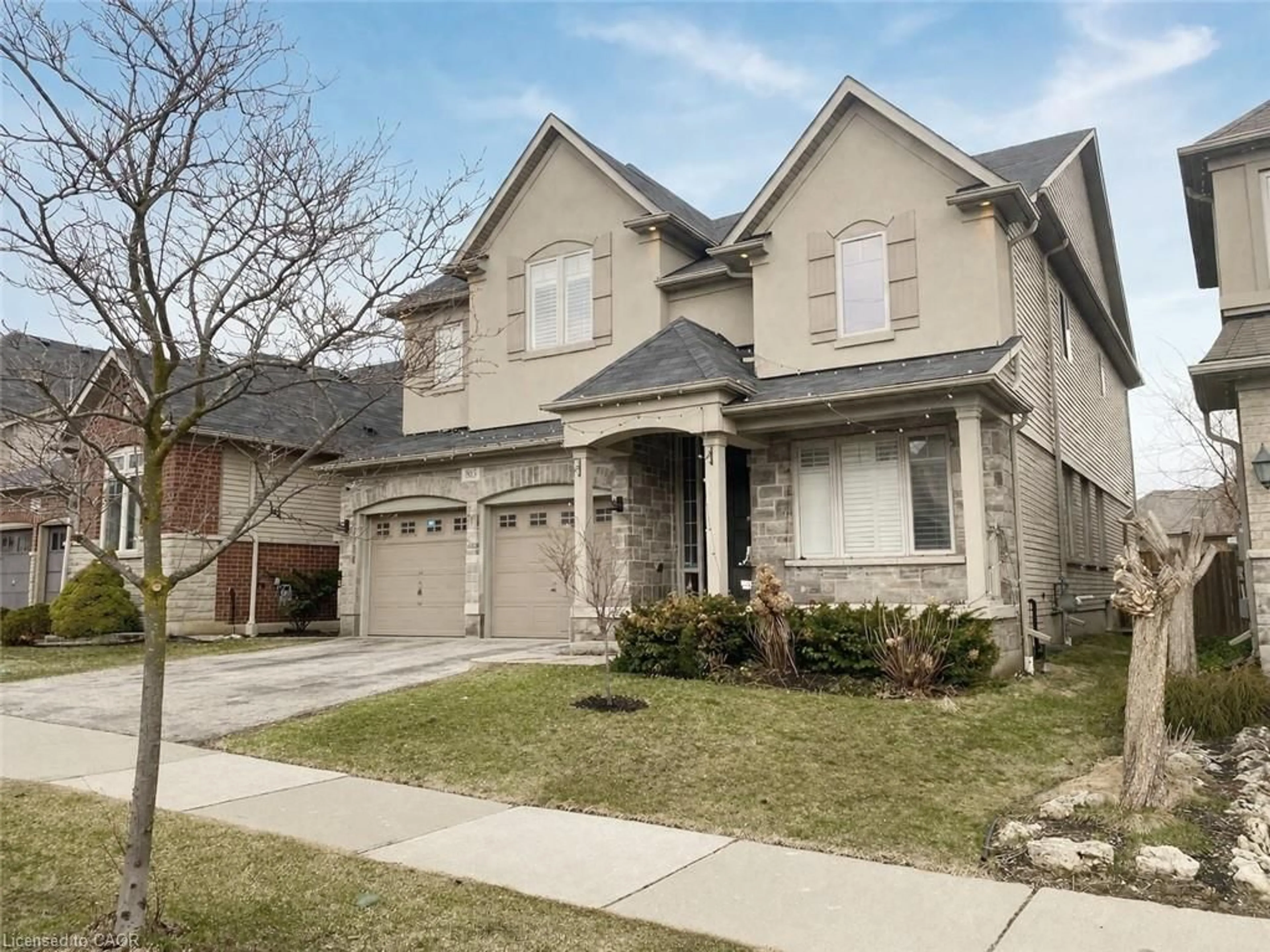 Home with brick exterior material, street for 803 Robert Ferrie Dr, Kitchener Ontario N2R 0B8