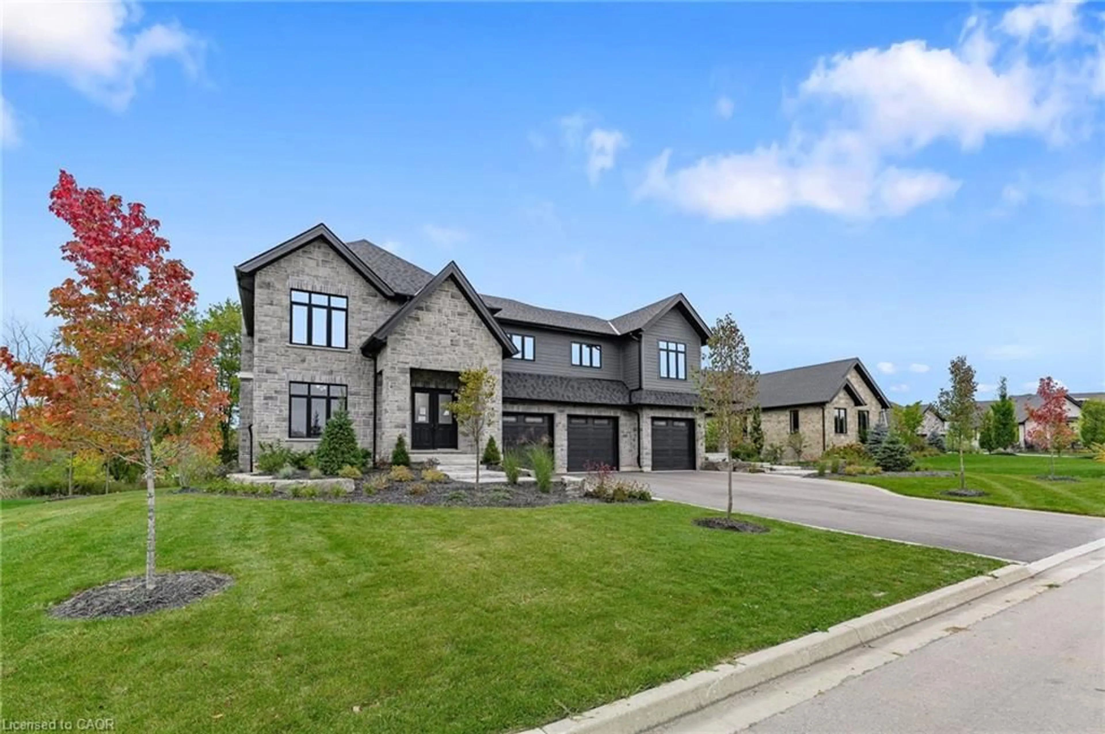 Home with brick exterior material, street for 47 Whitcombe Way, Morriston Ontario N0B 2C0