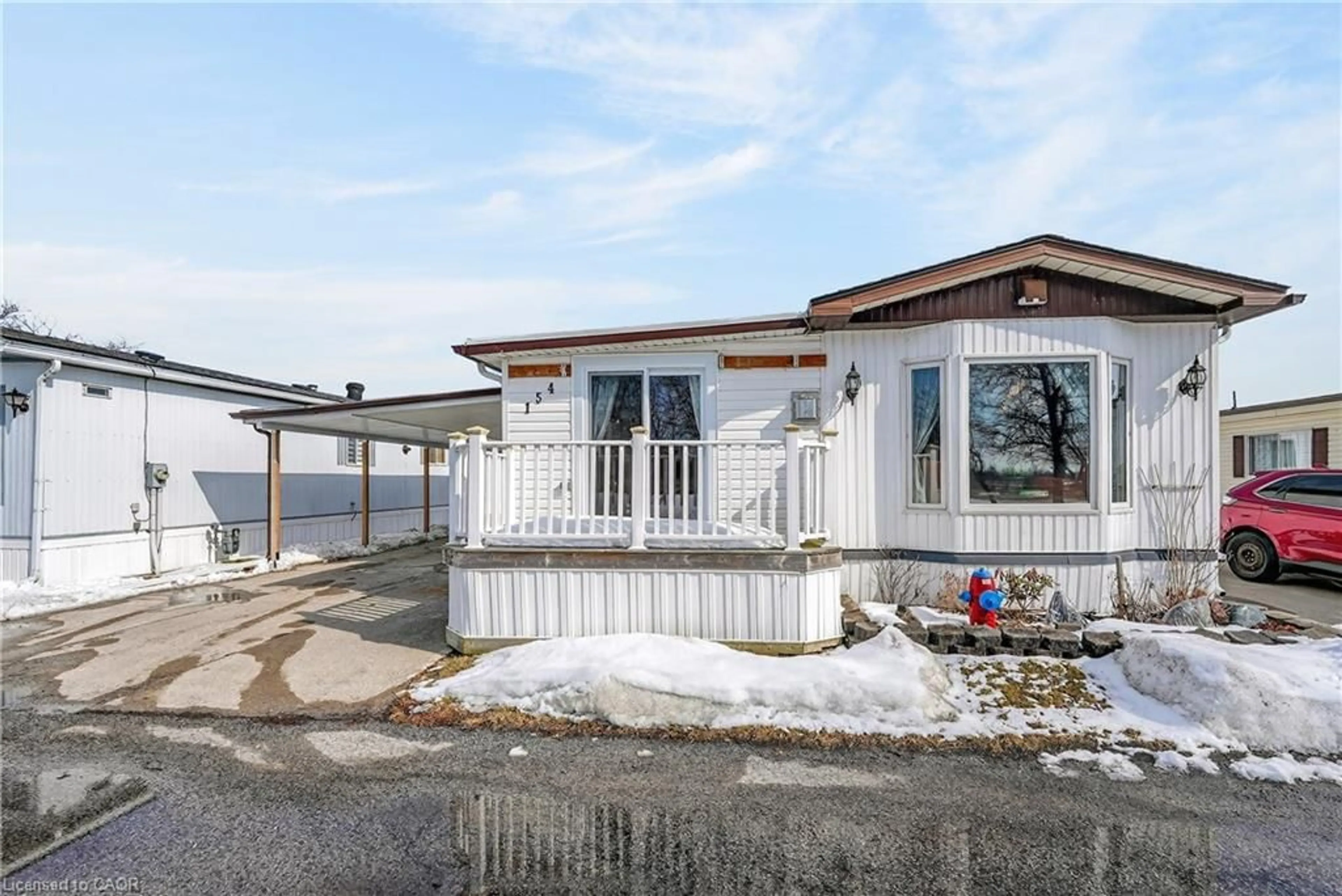 Patio, water/lake/river/ocean view for 3033 Townline Rd #154, Stevensville Ontario L0S 1S1