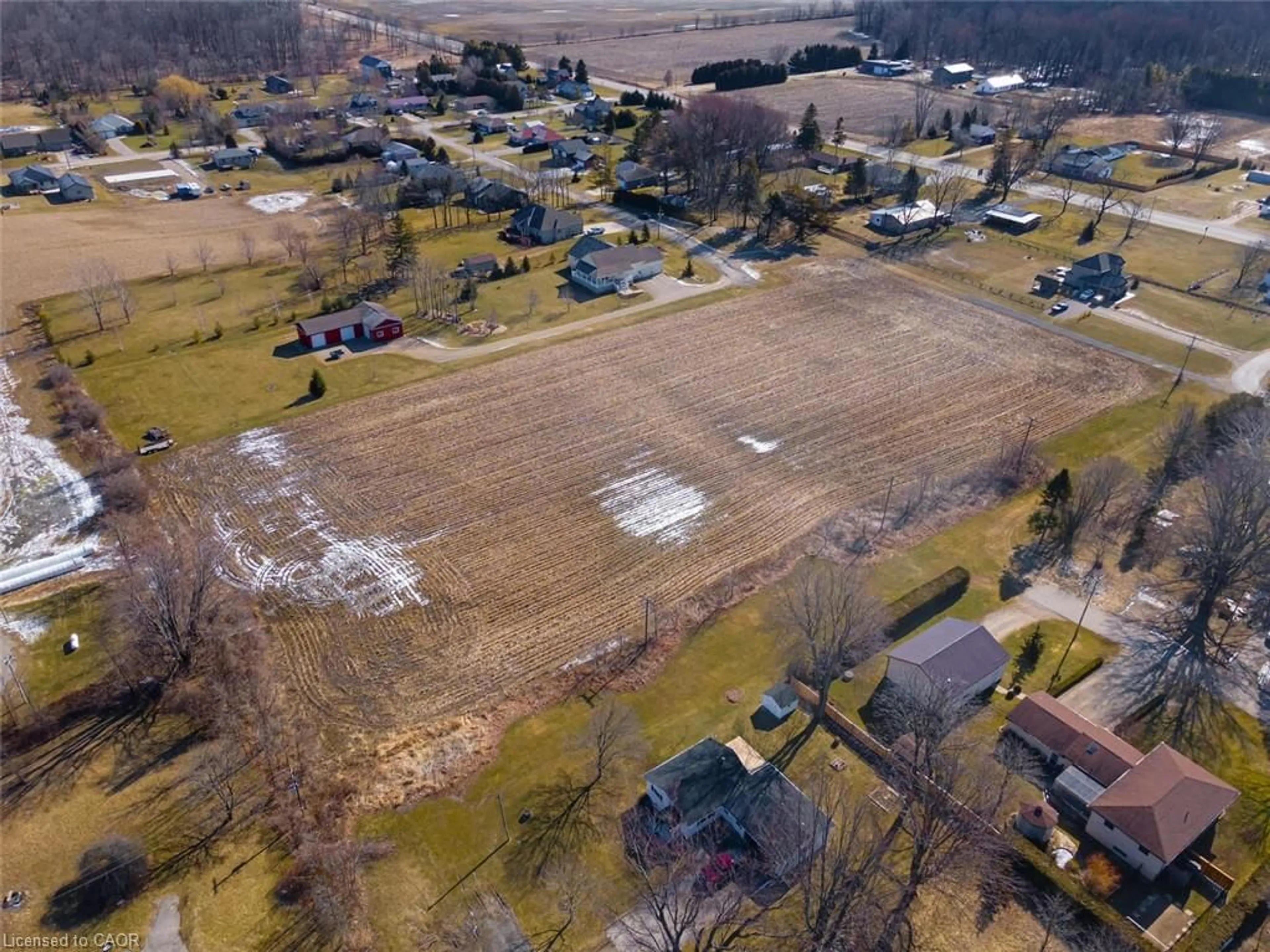 A pic from outside/outdoor area/front of a property/back of a property/a pic from drone, building for PARTS 3 AND 8,  Lunn Lane, Wallacetown Ontario N0L 2M0