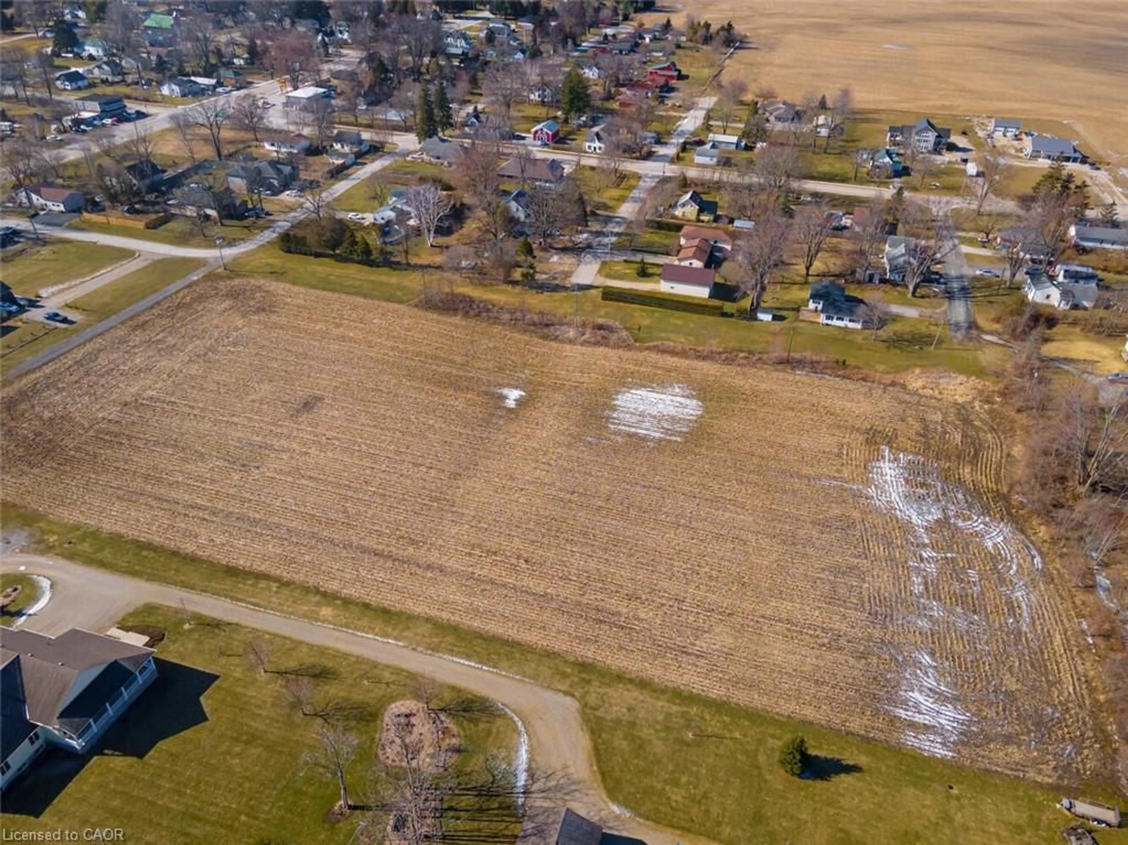A pic from outside/outdoor area/front of a property/back of a property/a pic from drone, street for PARTS 3 AND 8,  Lunn Lane, Wallacetown Ontario N0L 2M0