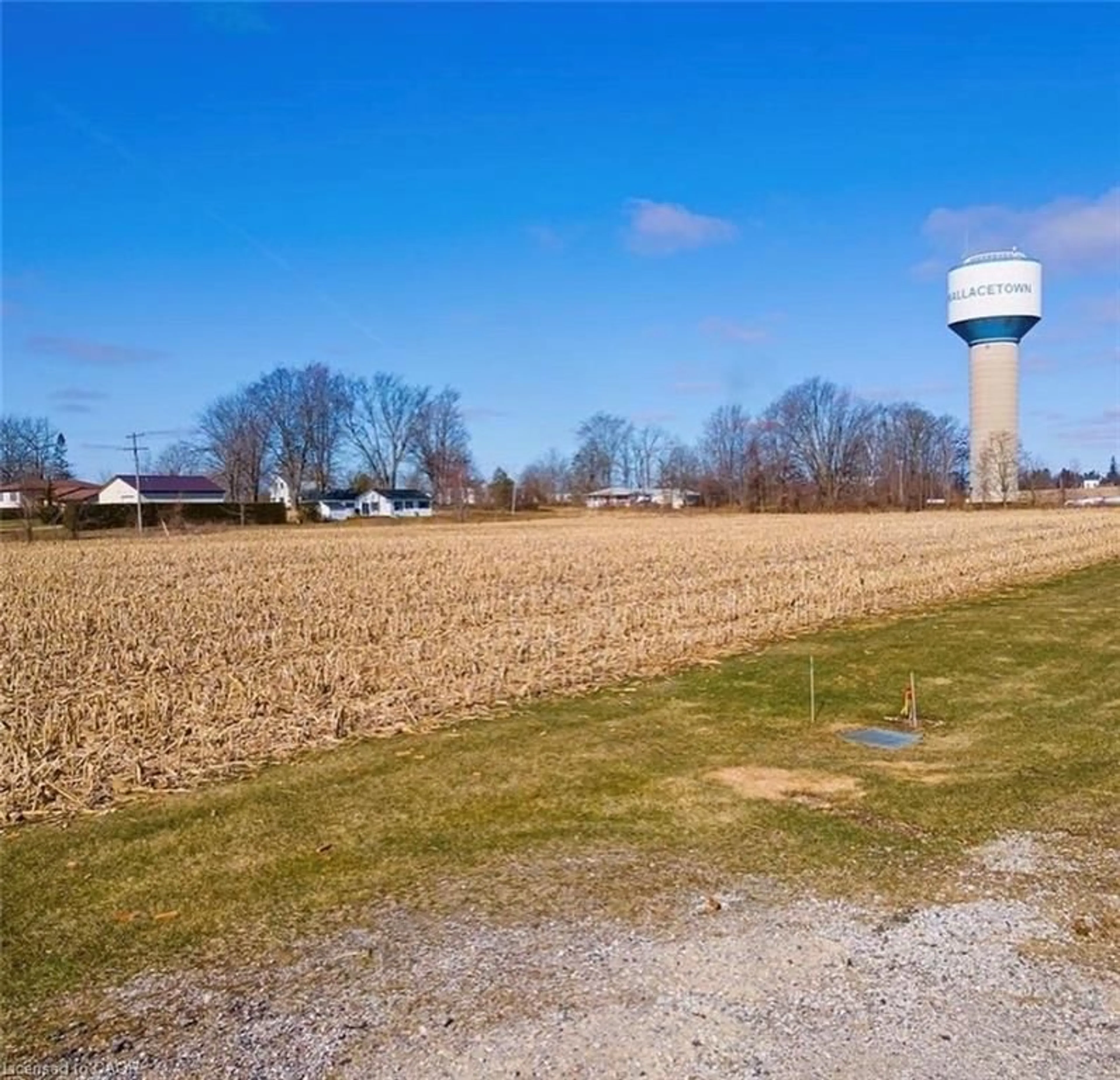 A pic from outside/outdoor area/front of a property/back of a property/a pic from drone, building for PARTS 3 AND 8,  Lunn Lane, Wallacetown Ontario N0L 2M0