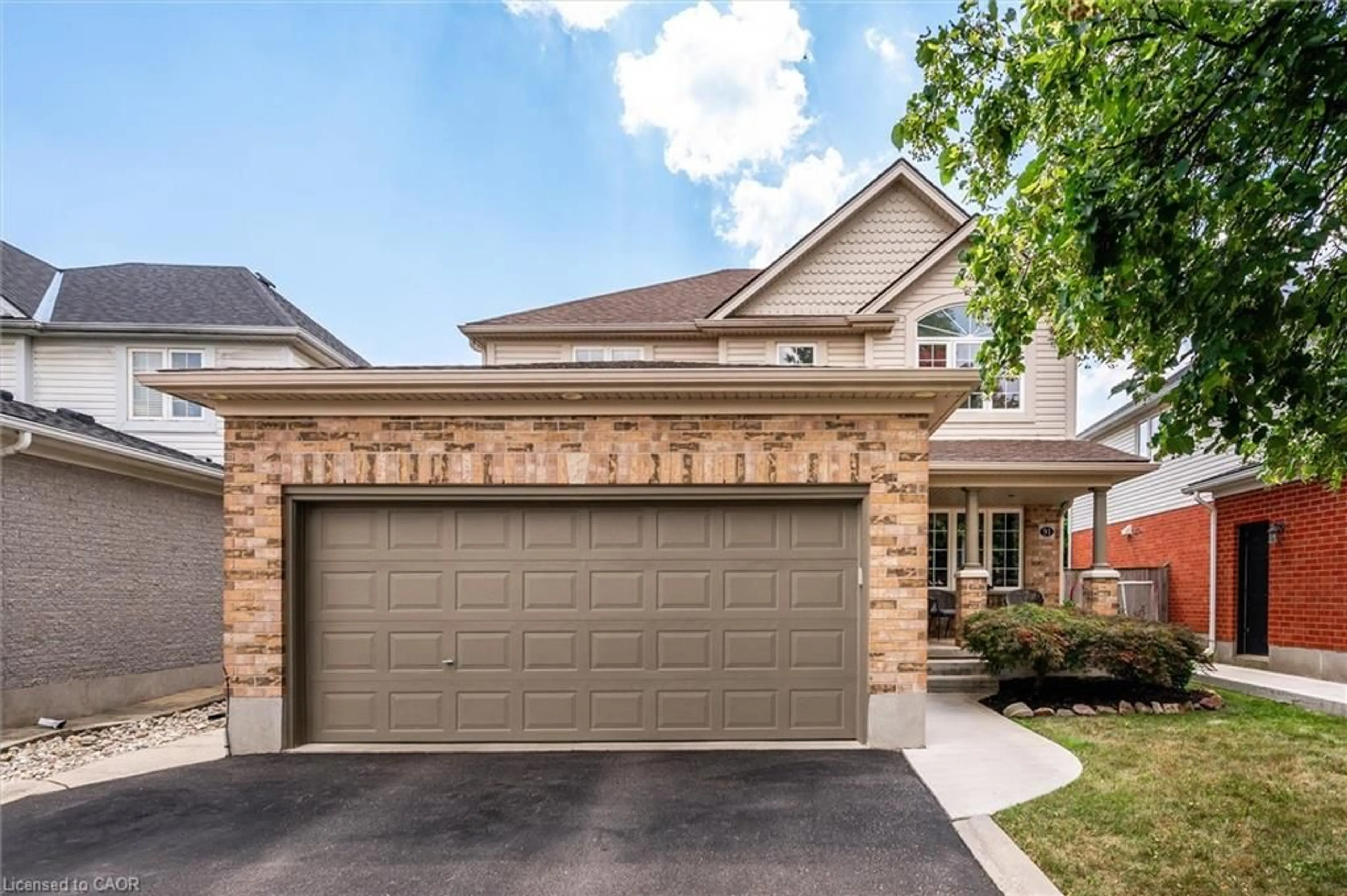 Home with brick exterior material, street for 91 Adler Dr, Cambridge Ontario N3C 4B7