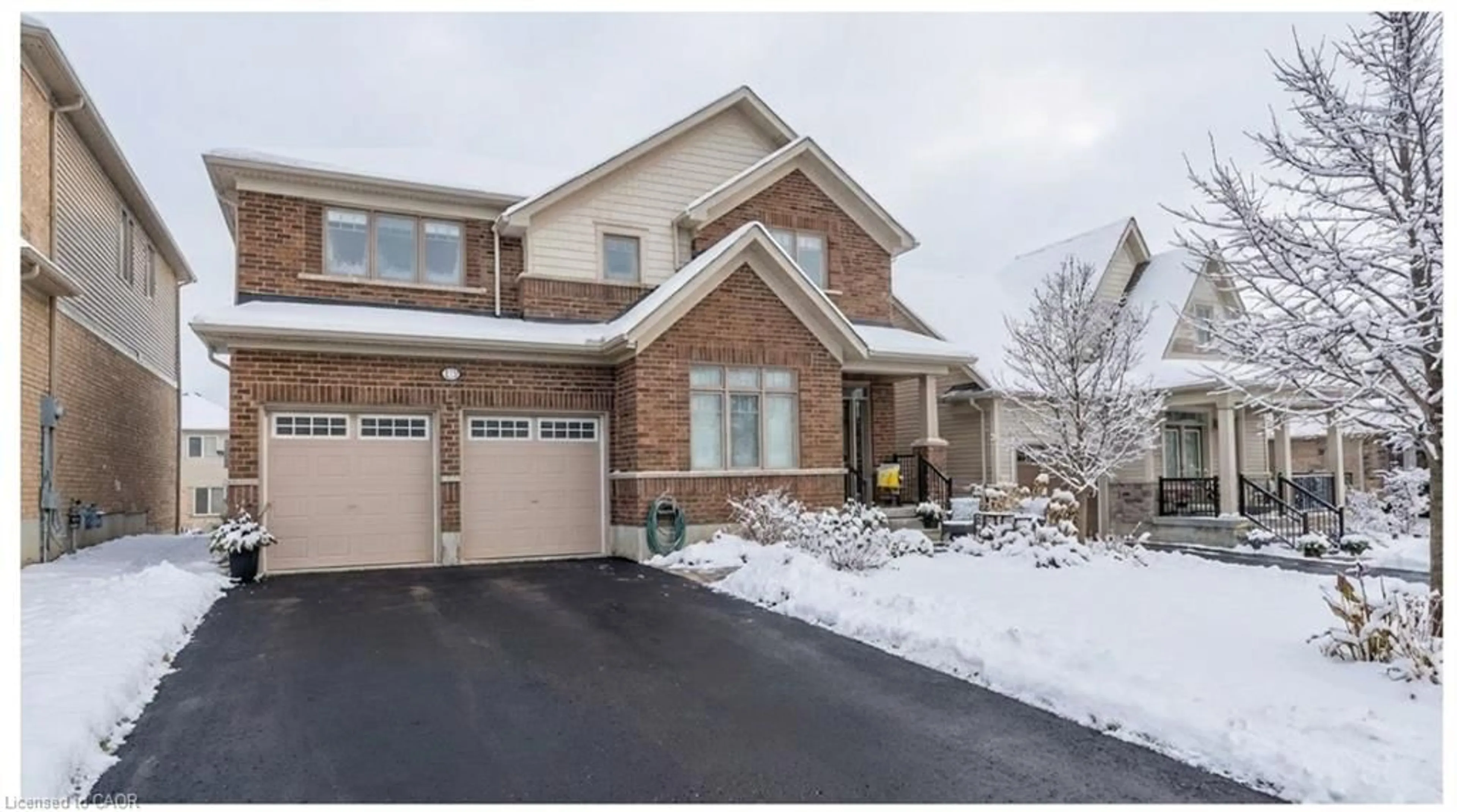 Home with brick exterior material, street for 123 Rea Dr, Fergus Ontario N1M 0J8