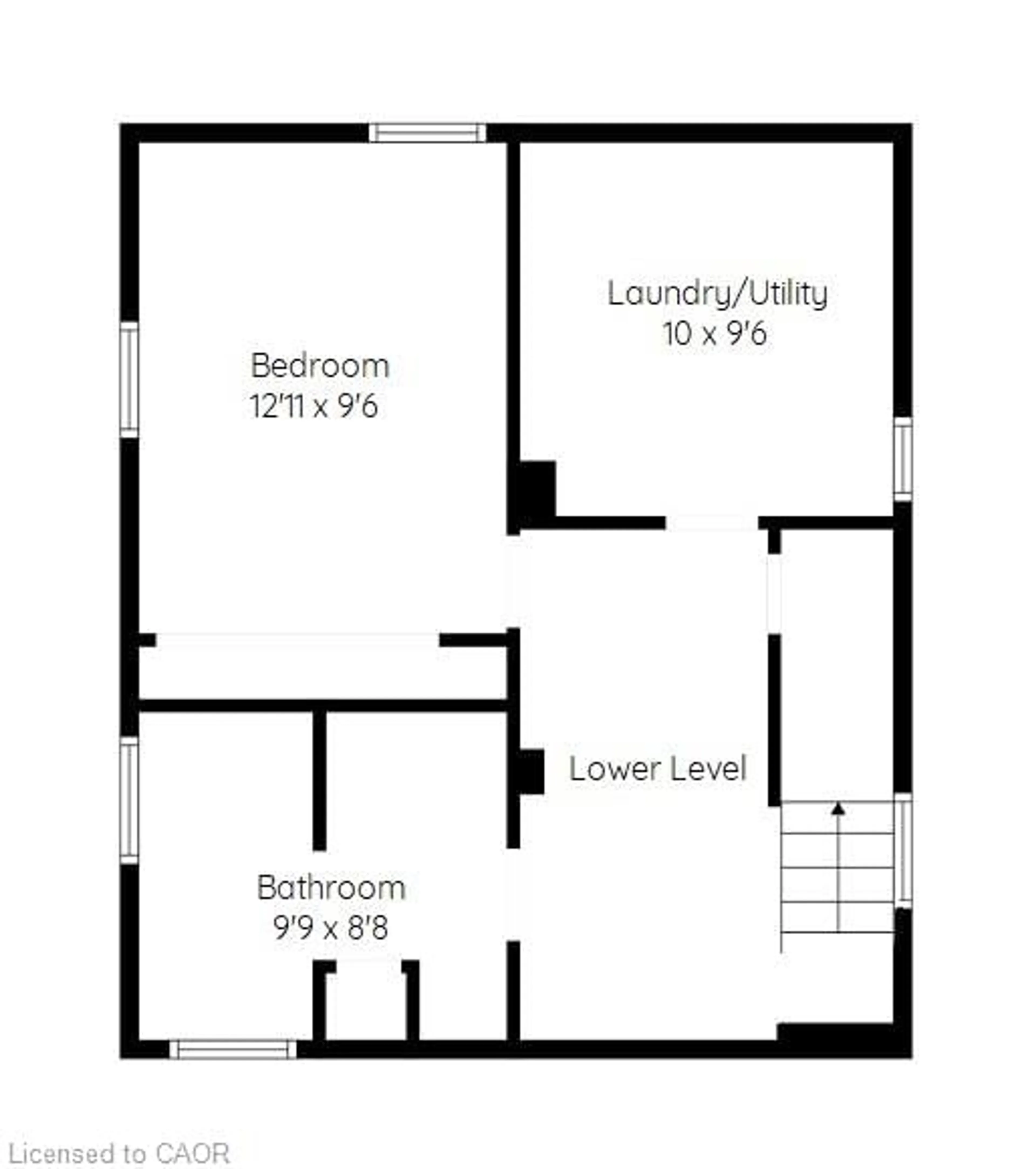 Floor plan for 24 Fitzgerald St, St. Catharines Ontario L2R 4B3