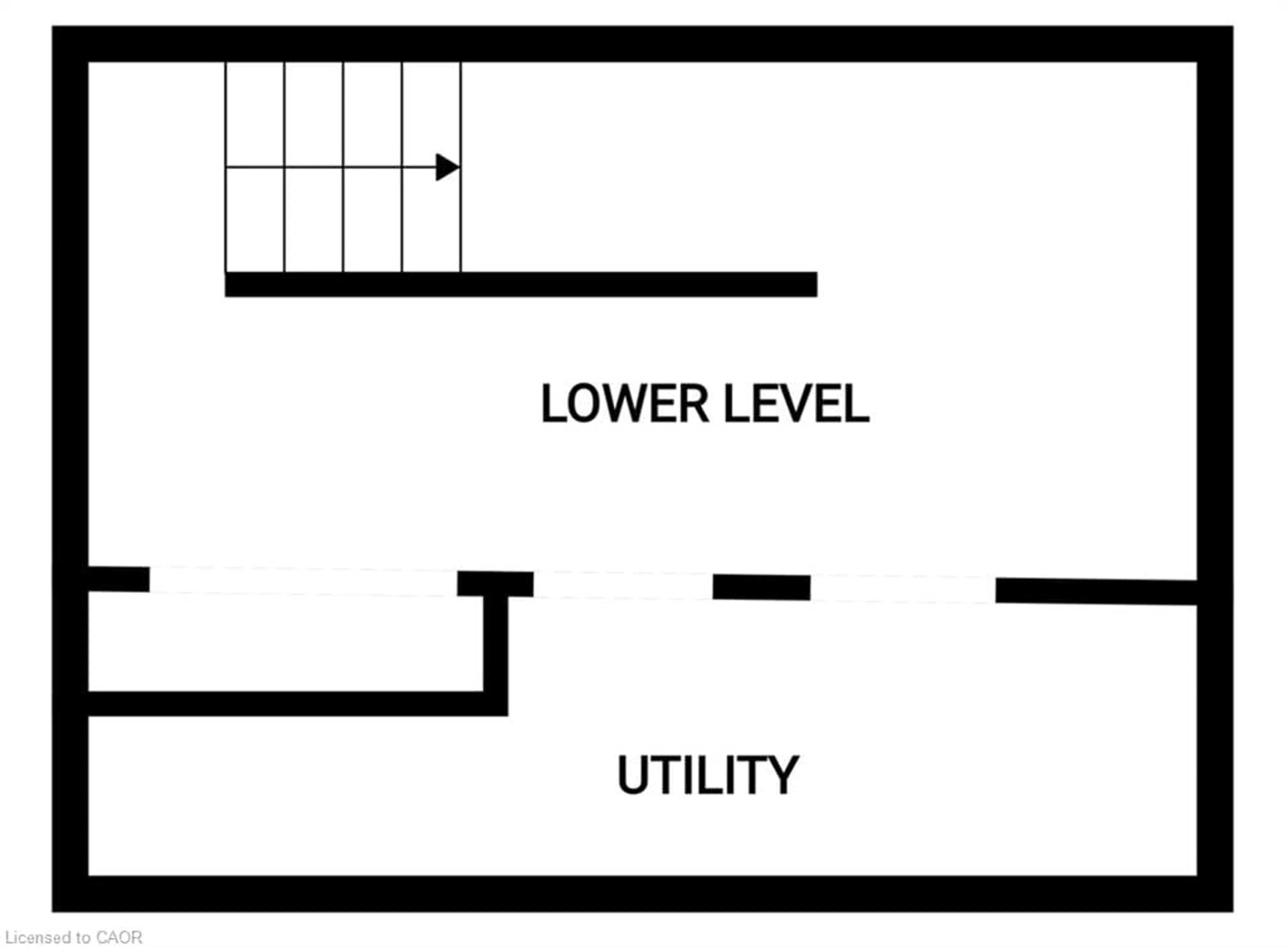 Floor plan for 25 Bond St, Dundas Ontario L9H 3H2