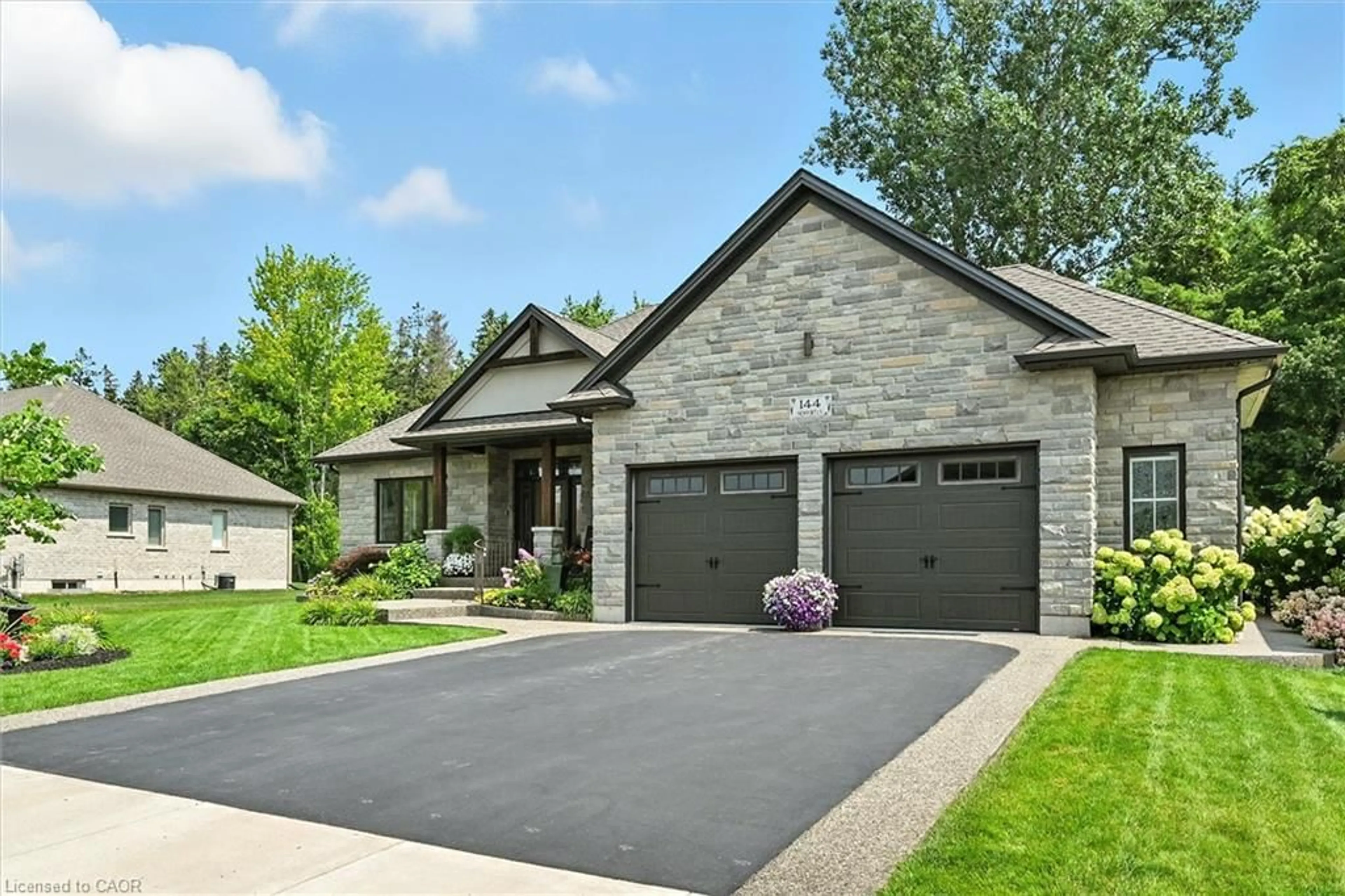 Home with brick exterior material, street for 144 Newport Lane, Port Dover Ontario N0A 1N7