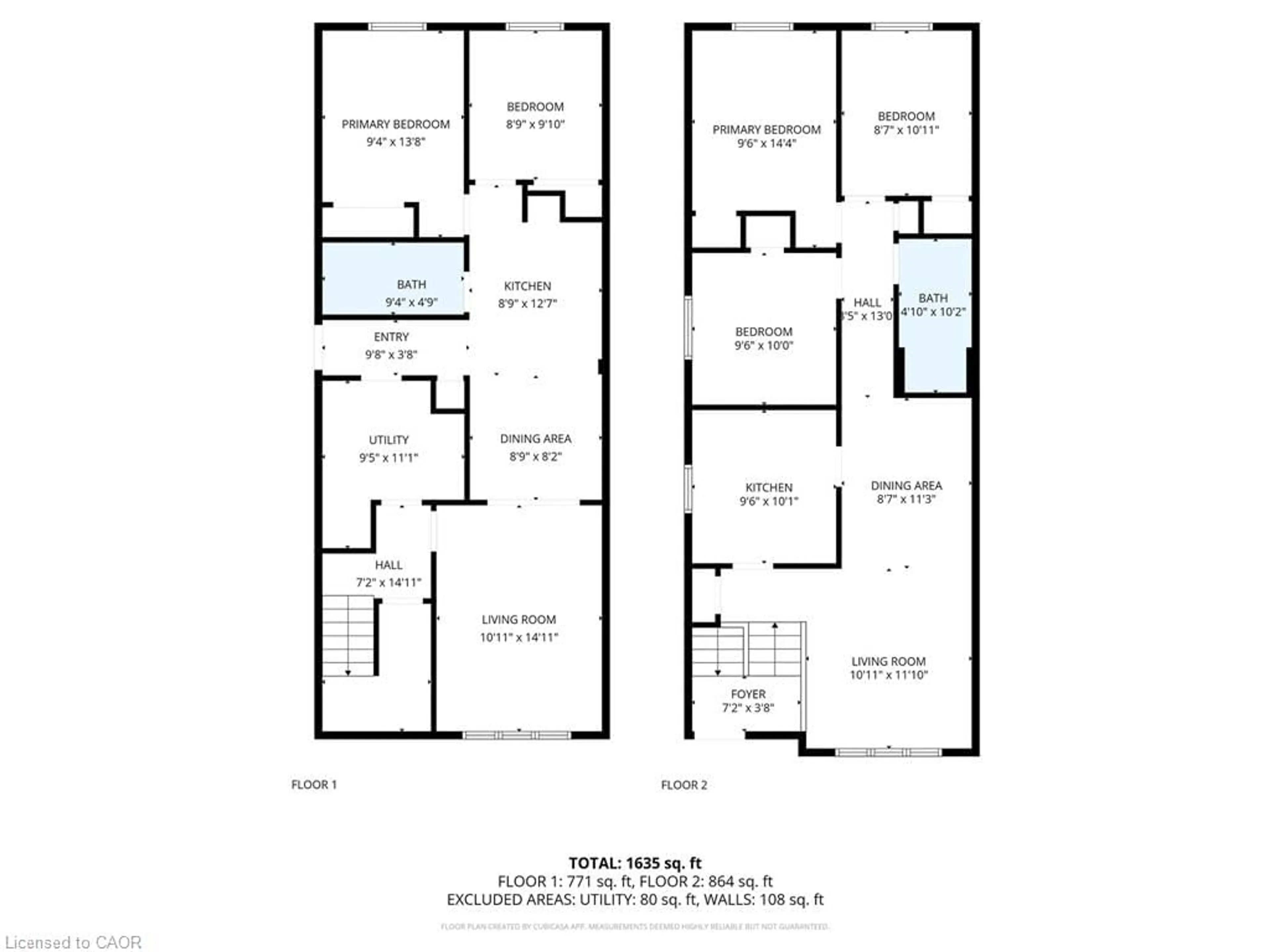 Floor plan for 103 Vine St, St. Catharines Ontario L2R 3Y3
