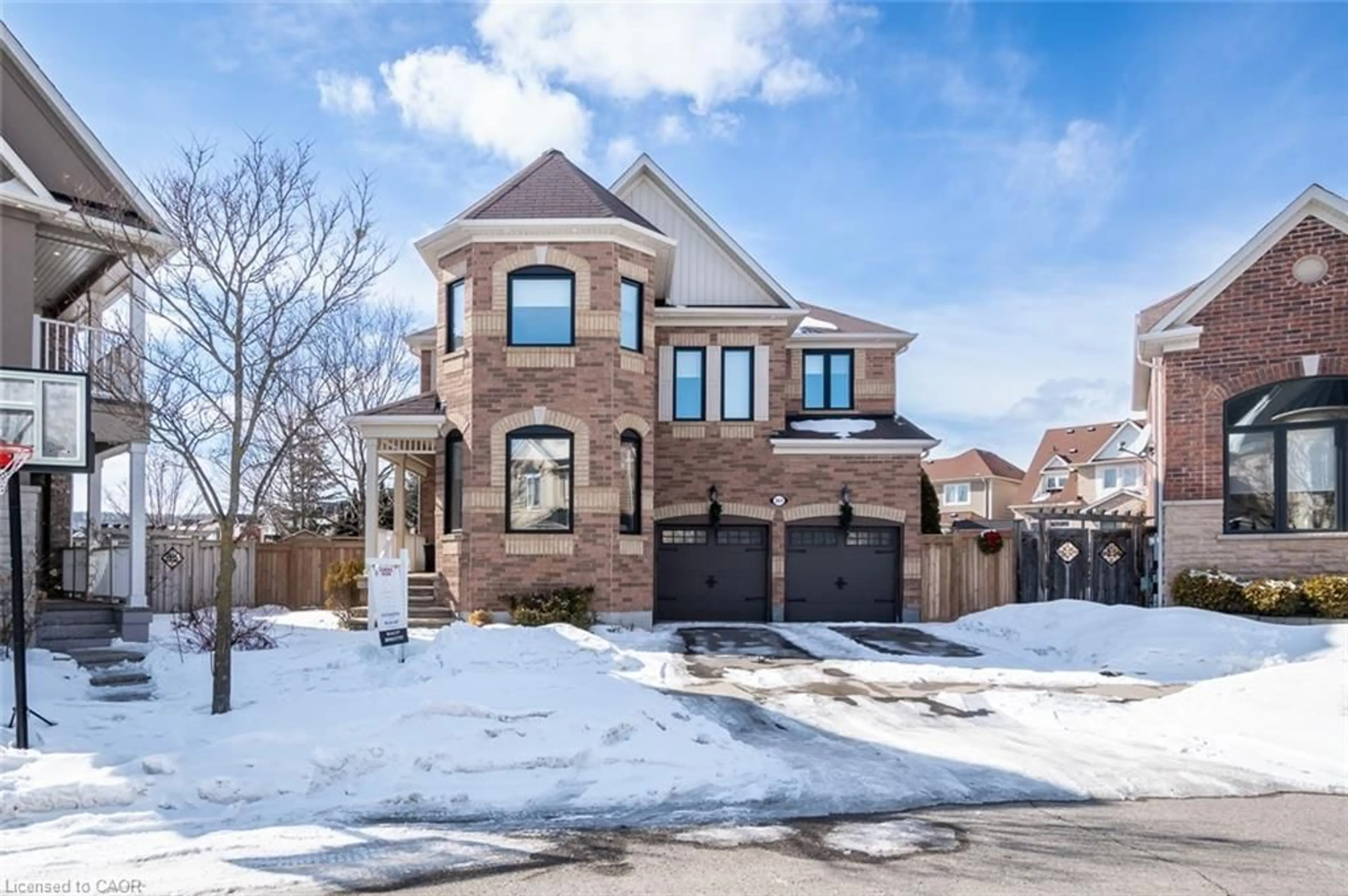 Home with brick exterior material, street for 351 Wettlaufer Terr, Milton Ontario L9T 7N4