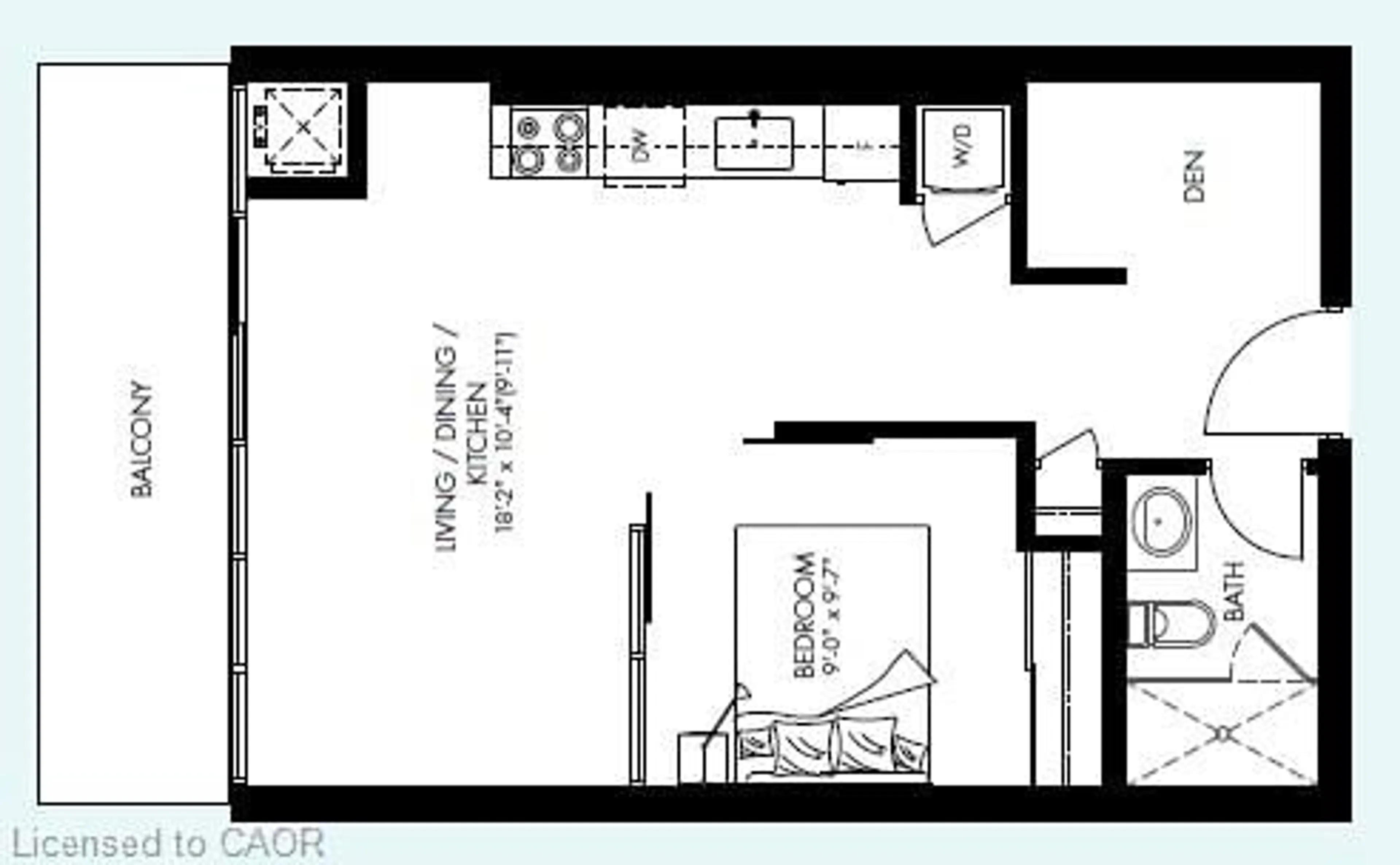 Floor plan for 350 Prince Charles Dr #247, Welland Ontario L3C 7B3